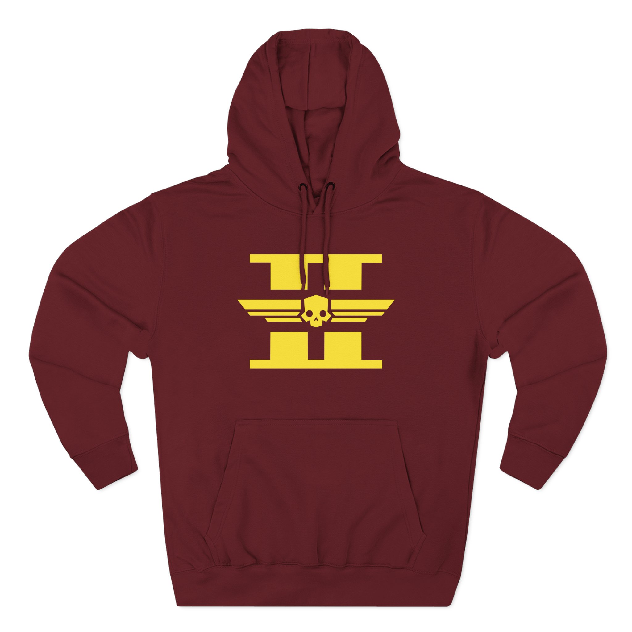 Helldivers Fan Icon Three-Panel Fleece Hoodie