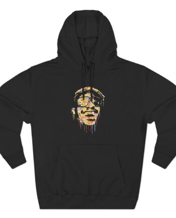Stevie Wonder Three-Panel Fleece Hoodie