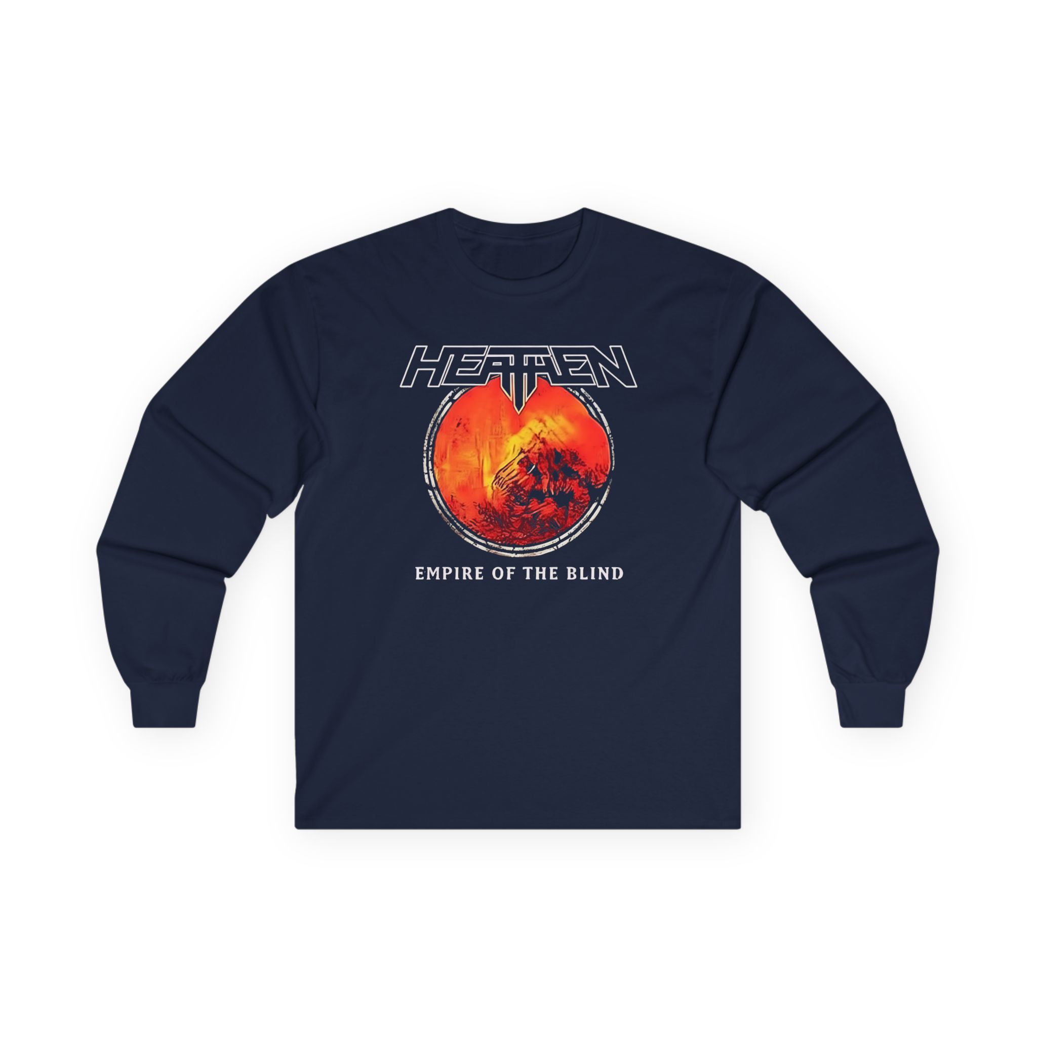 Heathen Empire of the Blind Australia Tour 2022 Unisex Ultra Cotton Long Sleeve Tee