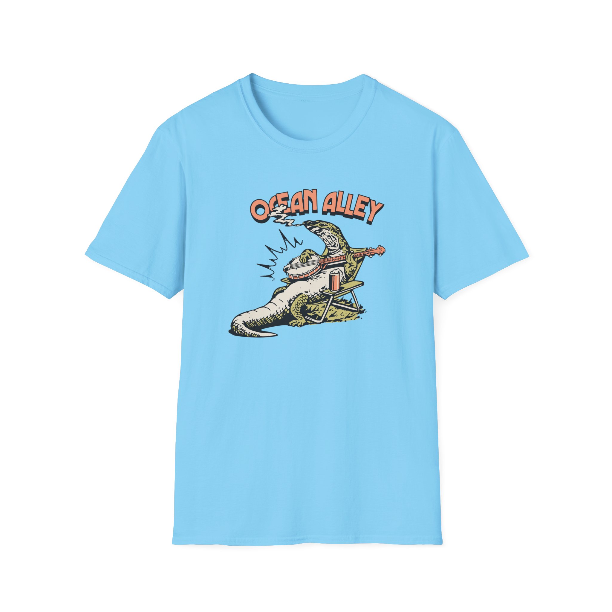 Ocean Alley Lizard Unisex Softstyle T-Shirt