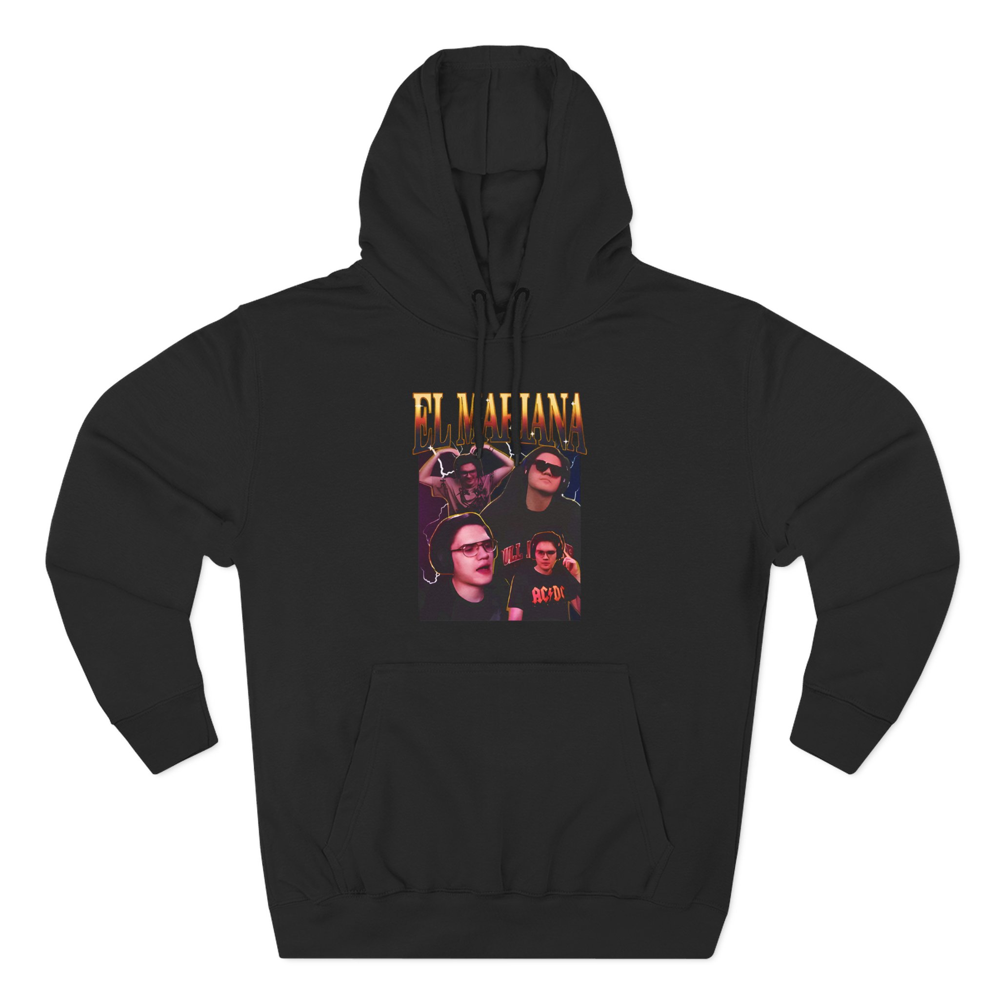 El Mariana Three-Panel Fleece Hoodie