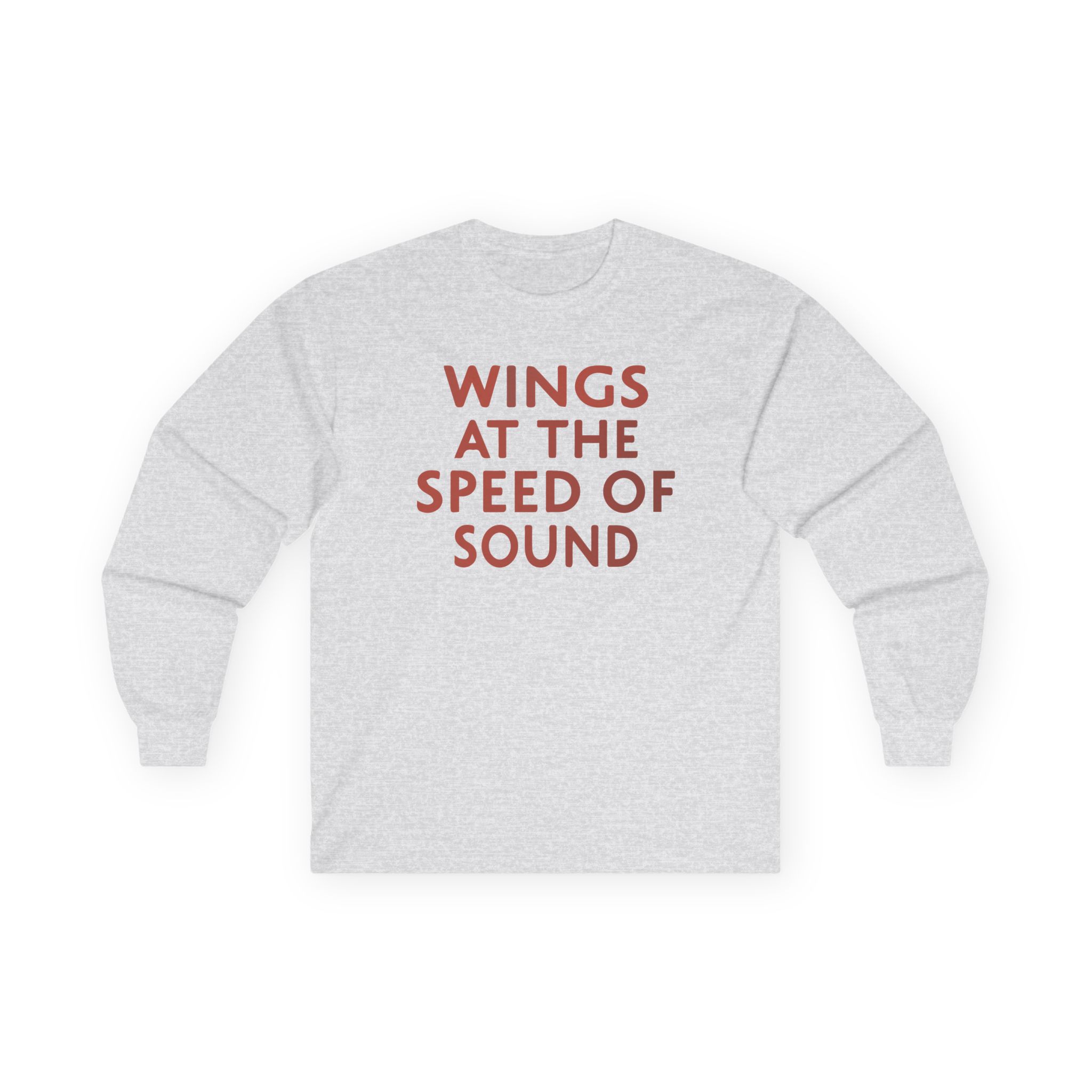 Wings at the Speed of Sound Unisex Ultra Cotton Long Sleeve Tee
