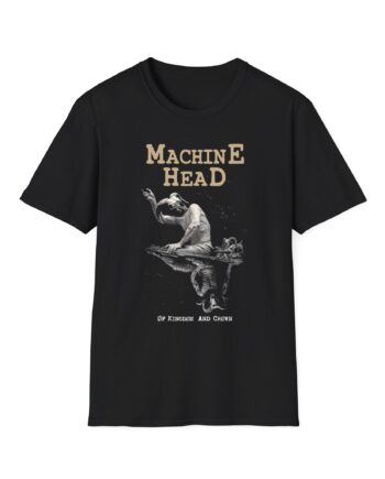 Machine Head Øf Kingdøm and Crøwn Unisex Softstyle T-Shirt