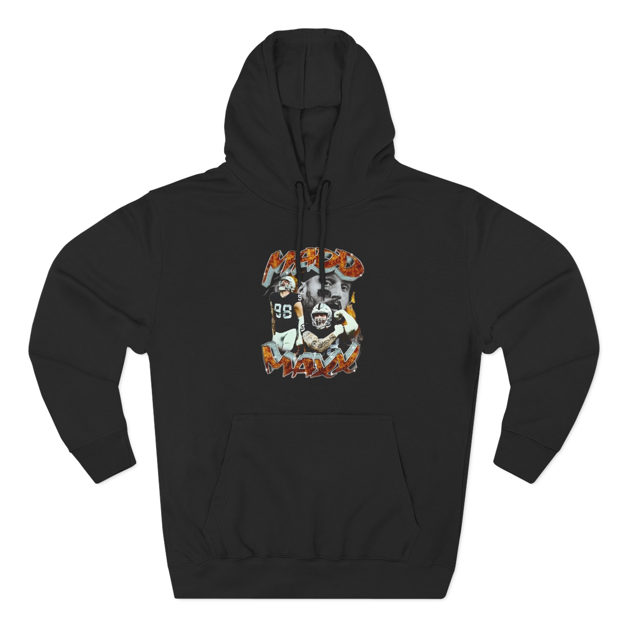 Maxx Crosby Mad Maxx Three-Panel Fleece Hoodie