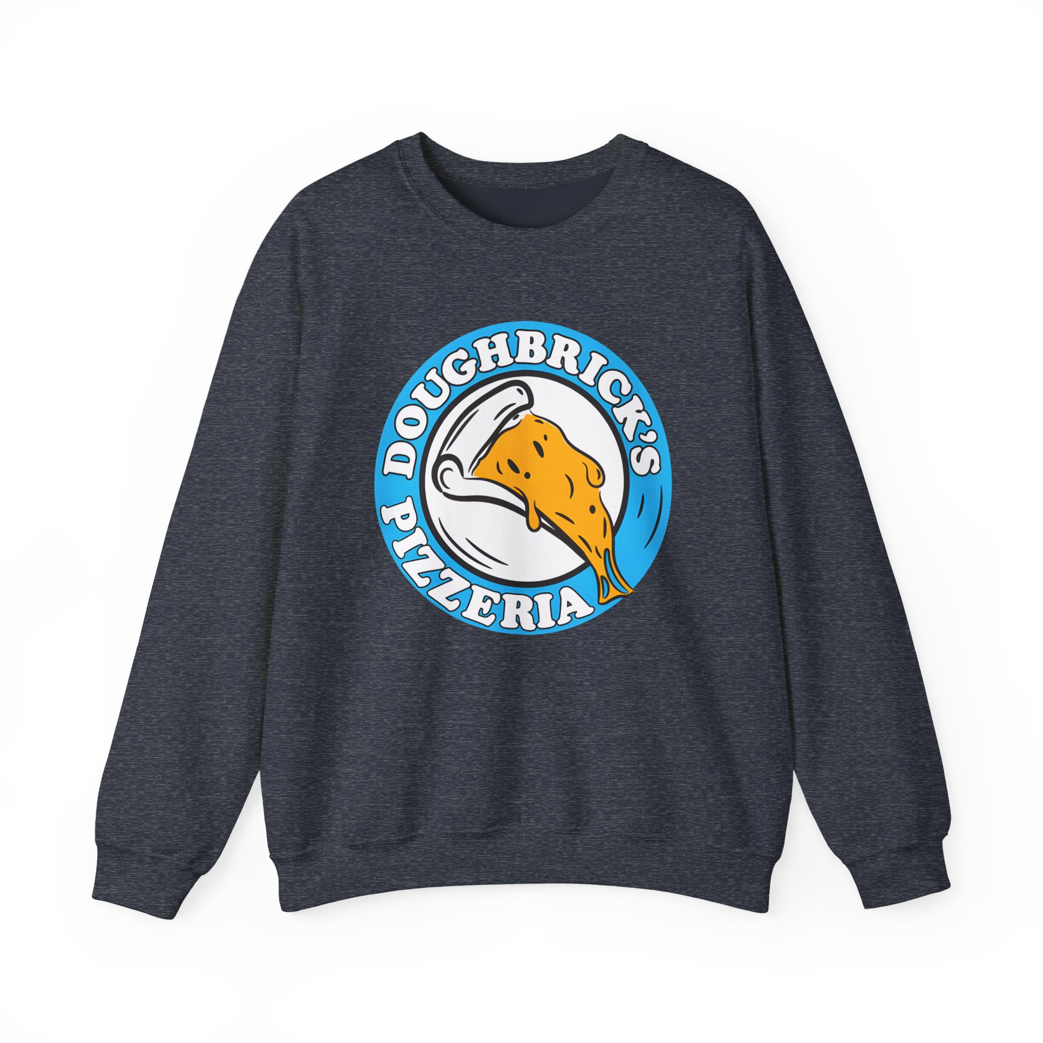 David Dobrik Doughbriks Pizza Unisex Heavy Blendâ„¢ Crewneck Sweatshirt