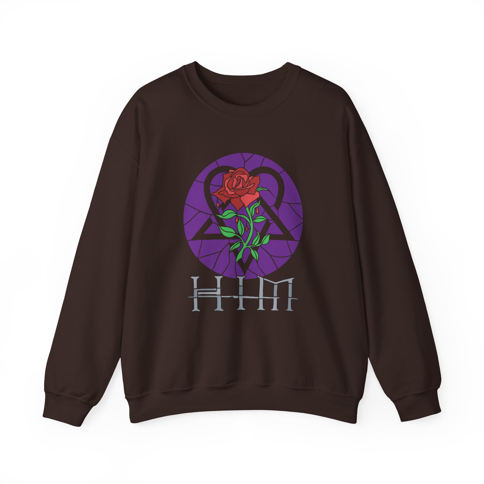 Him Stained Glass Unisex Heavy Blendâ„¢ Crewneck Sweatshirt