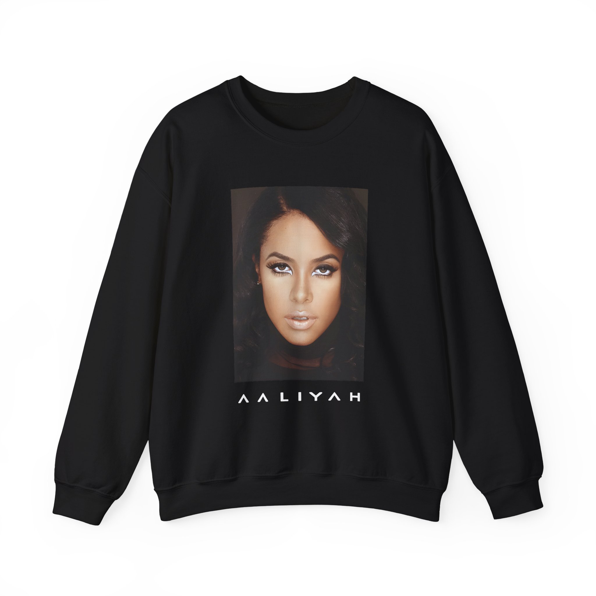 Aaliyah Self Self Titled Photo Unisex Heavy Blendâ„¢ Crewneck Sweatshirt