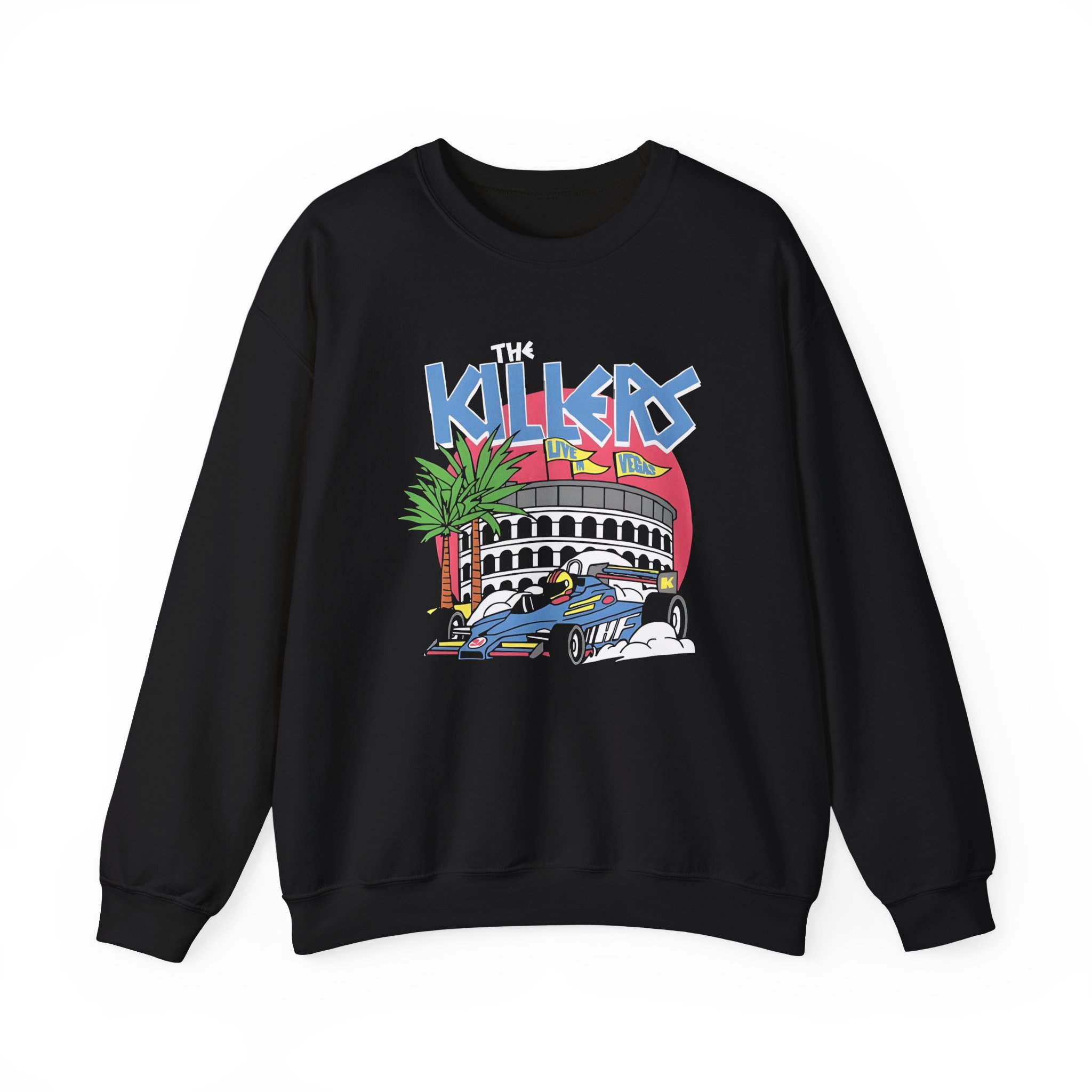 TK Hot Fuss Race Car Unisex Heavy Blendâ„¢ Crewneck Sweatshirt