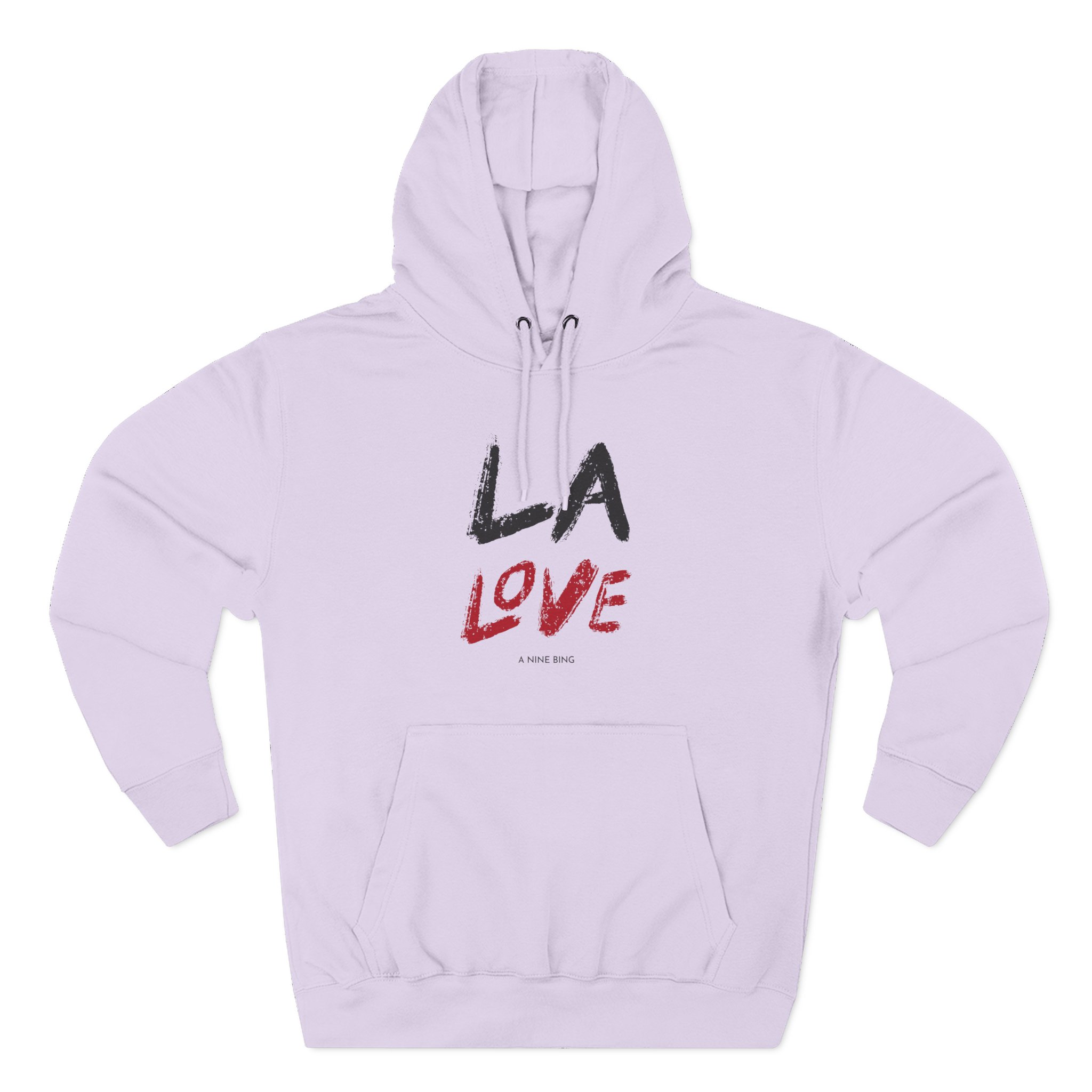 Nina Dobrev La Love Anine Bing Three-Panel Fleece Hoodie