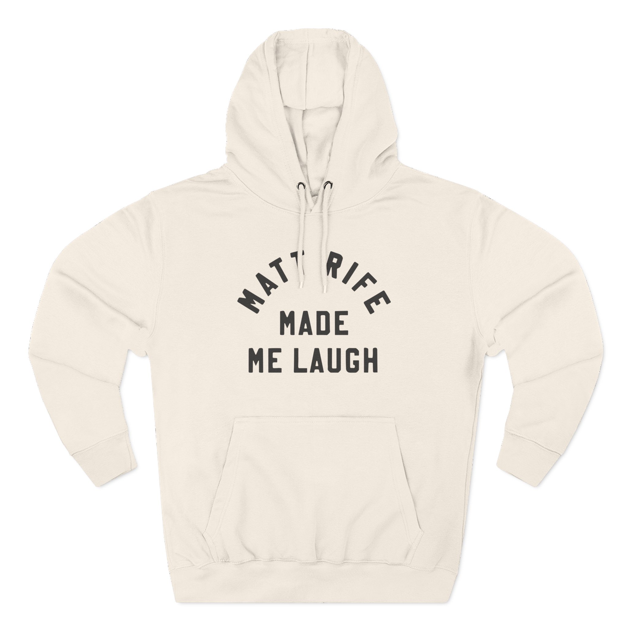 Matt Rife Made Me Laugh Three-Panel Fleece Hoodie