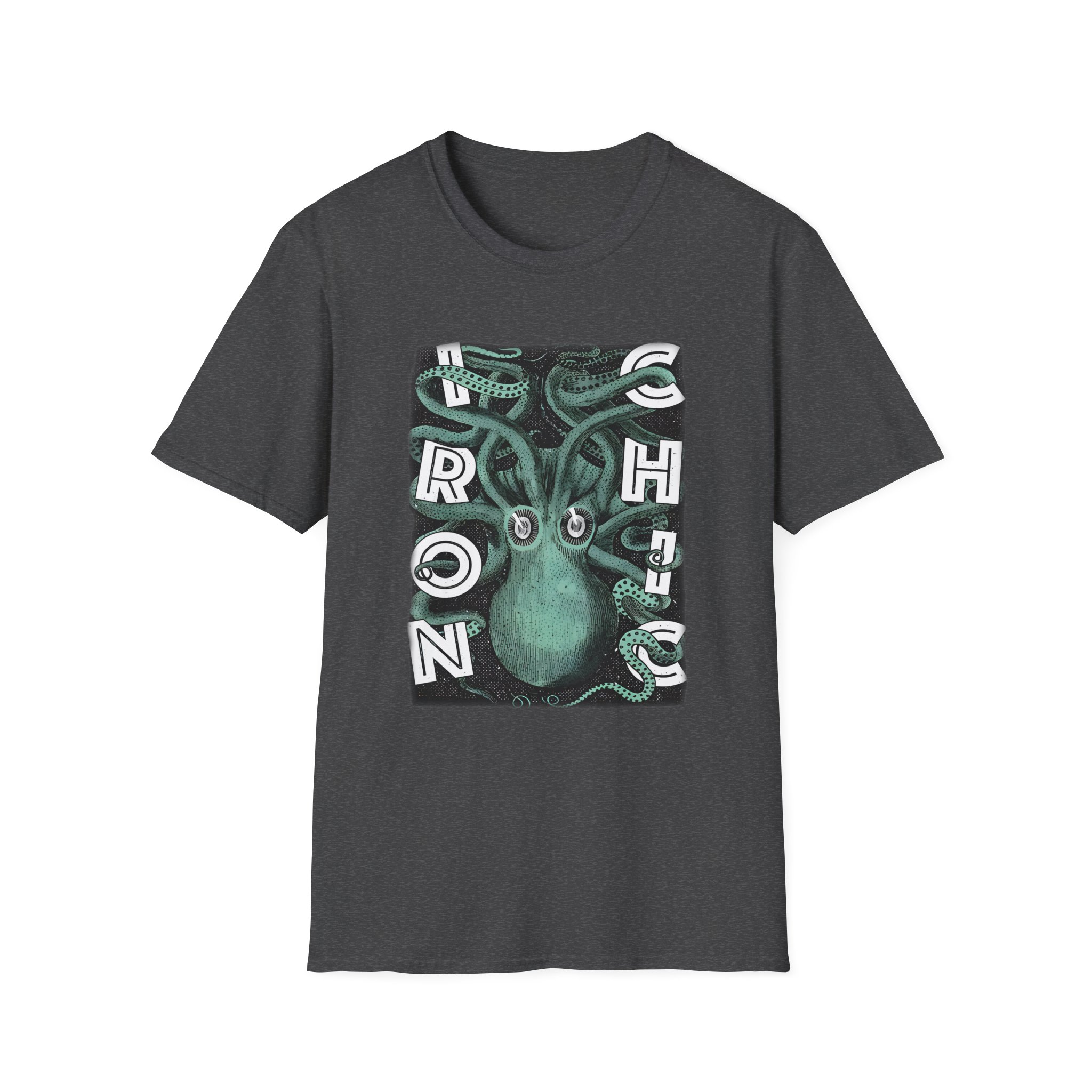 Iron Chic Octopus Unisex Softstyle T-Shirt