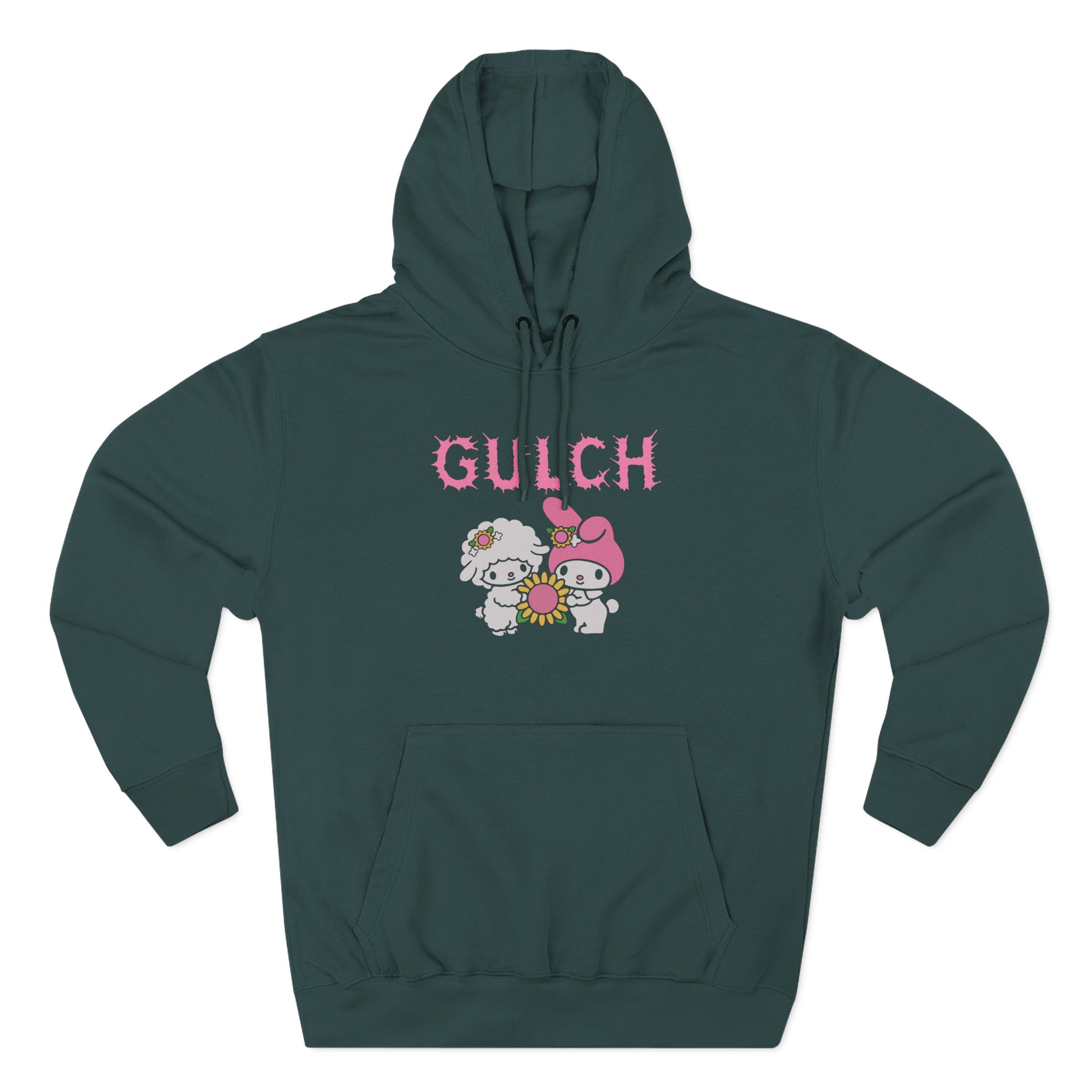 Gulch Three-Panel Fleece Hoodie