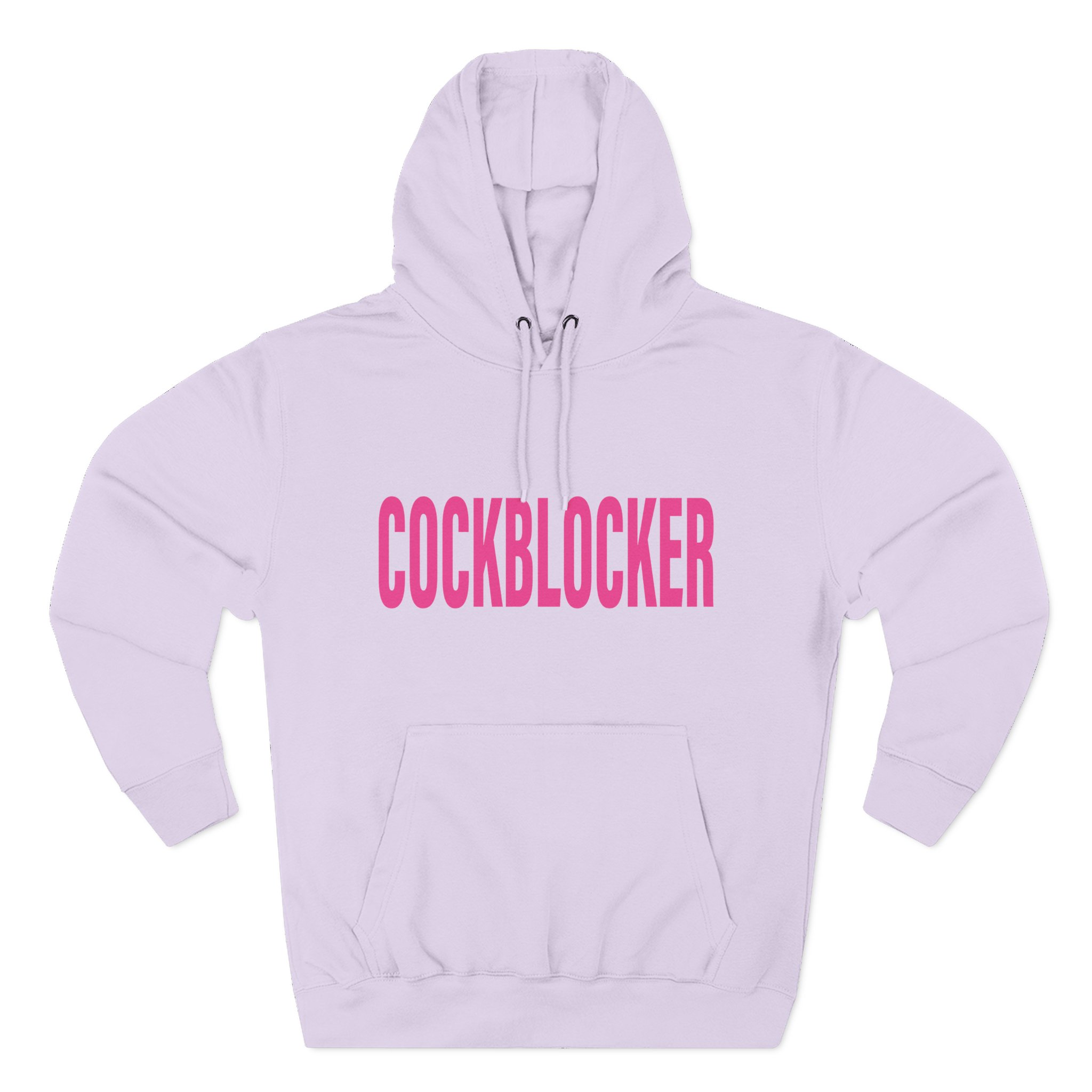 Kim Petras Cockblocker Three-Panel Fleece Hoodie