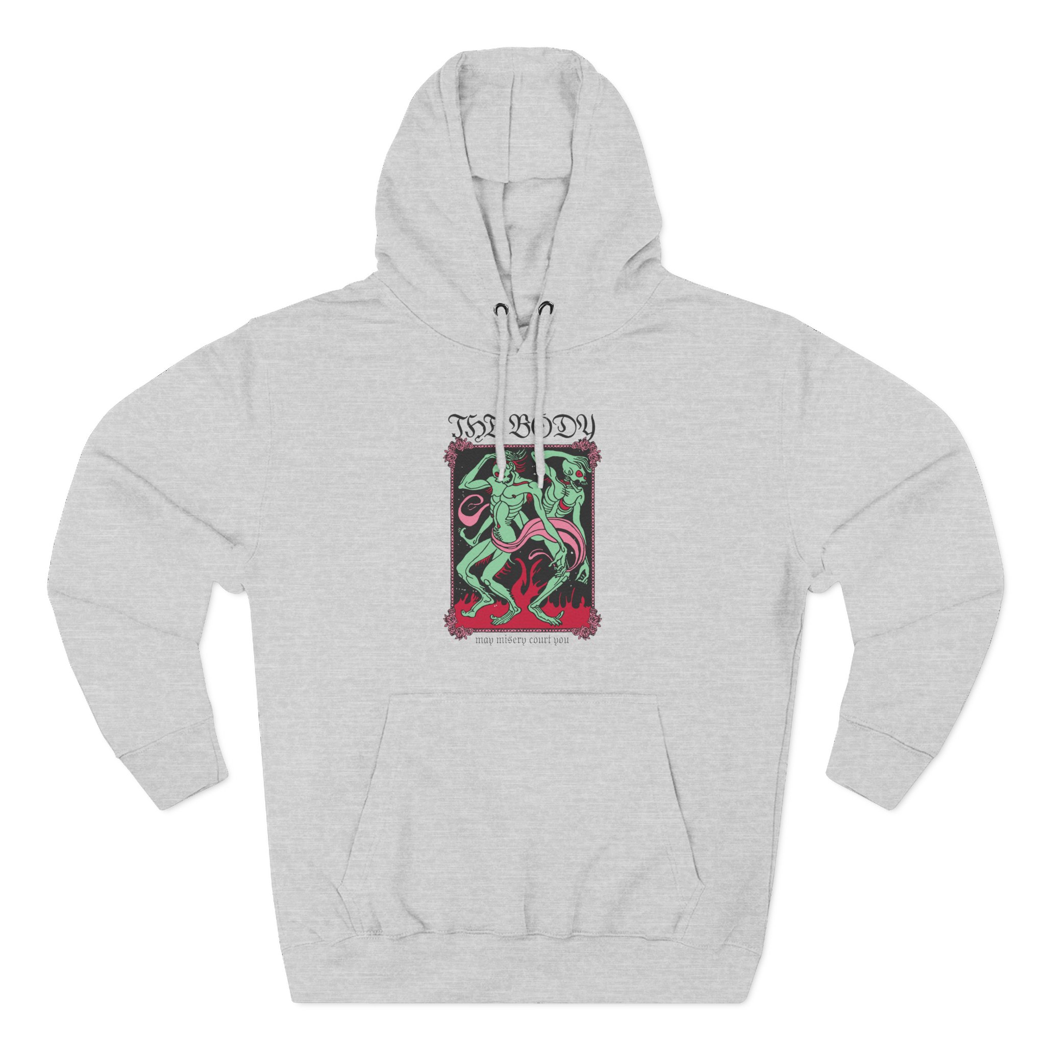The Body Figures Three-Panel Fleece Hoodie
