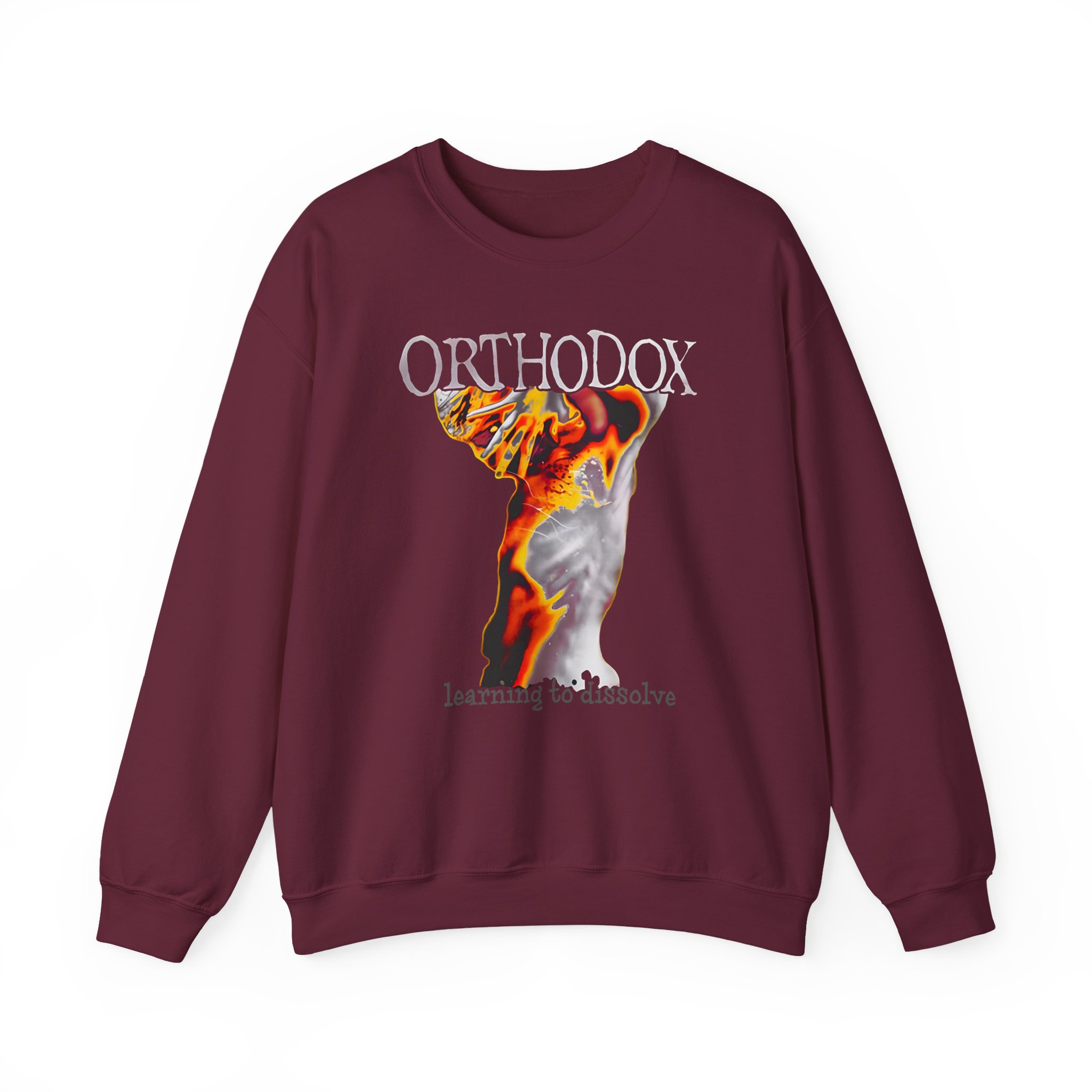 Orthodox Learning to Dissolve Unisex Heavy Blendâ„¢ Crewneck Sweatshirt