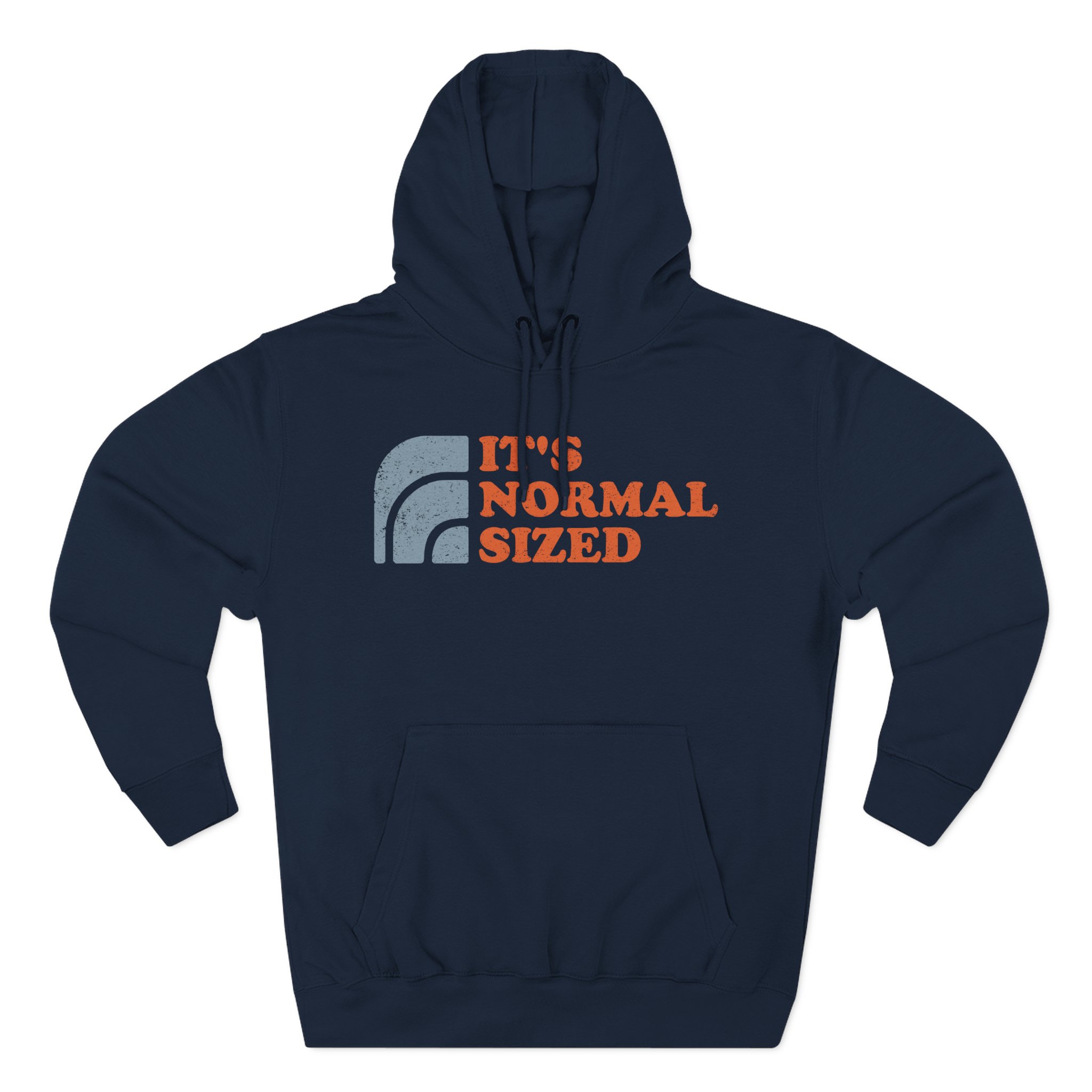 Ymh It's Normal Sized Three-Panel Fleece Hoodie