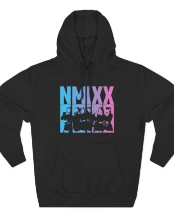 Nmixx Three-Panel Fleece Hoodie