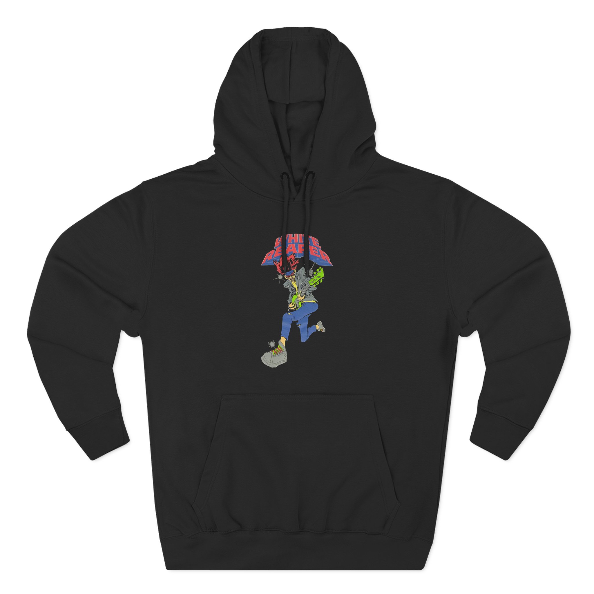 White Reaper Three-Panel Fleece Hoodie