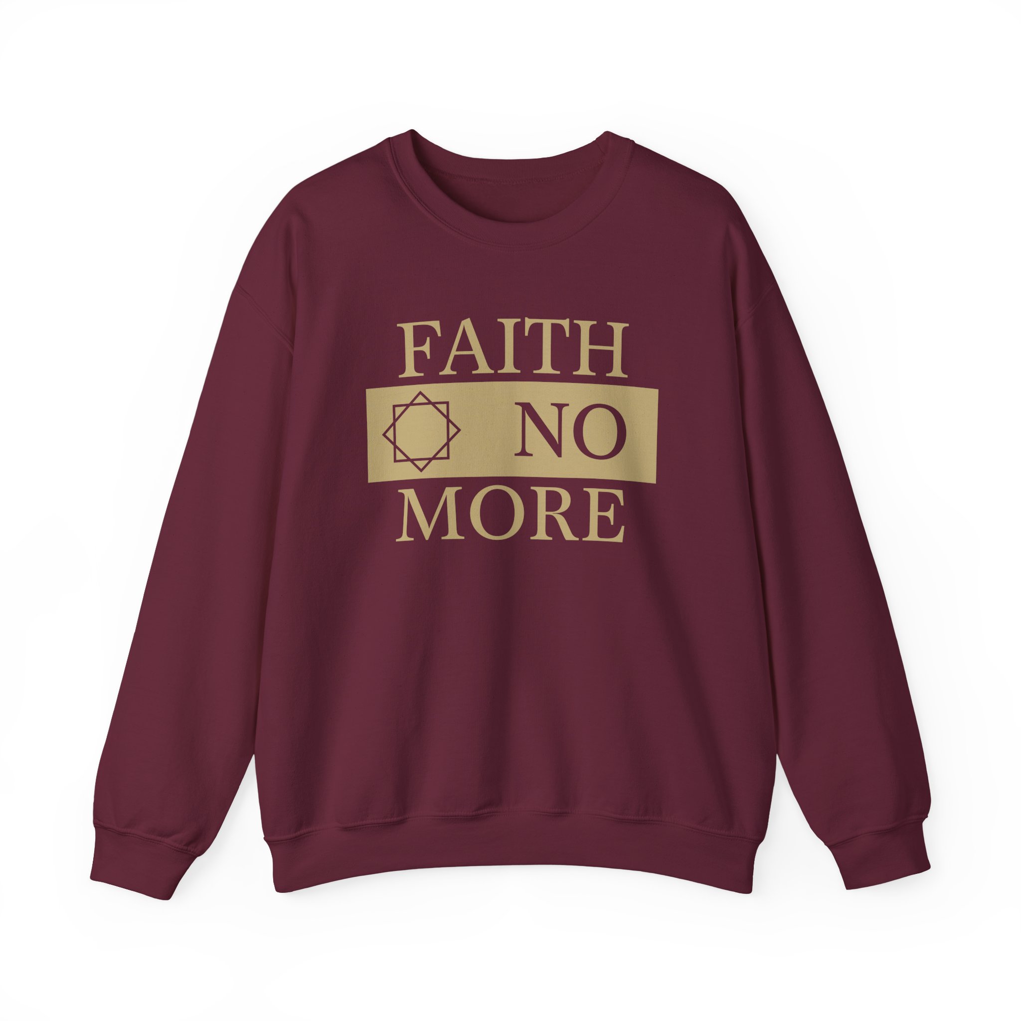 Faith No More Gold Logo Unisex Heavy Blendâ„¢ Crewneck Sweatshirt