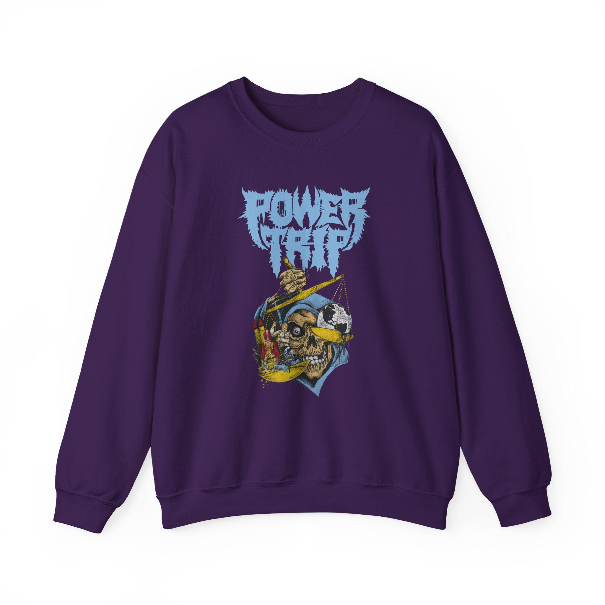 Power Trip Scale Unisex Heavy Blendâ„¢ Crewneck Sweatshirt