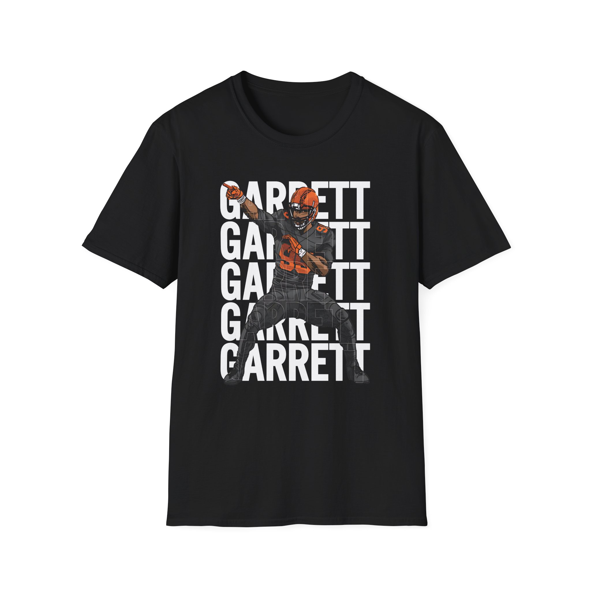 Myles Garrett Repeat Unisex Softstyle T-Shirt