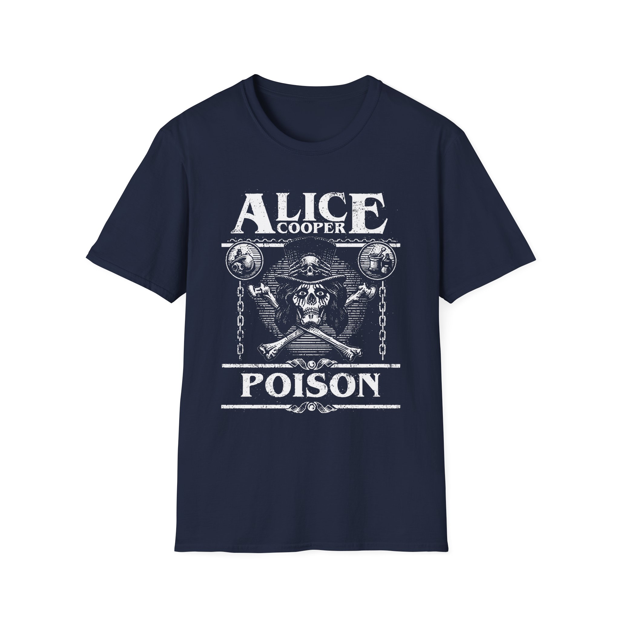 Alice Cooper Poison Unisex Softstyle T-Shirt