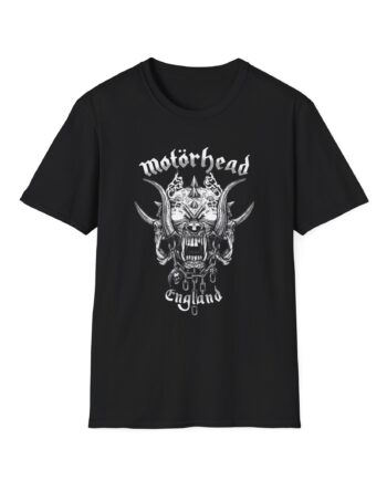 Lemmy Smoking Snaggletooth Unisex Softstyle T-Shirt