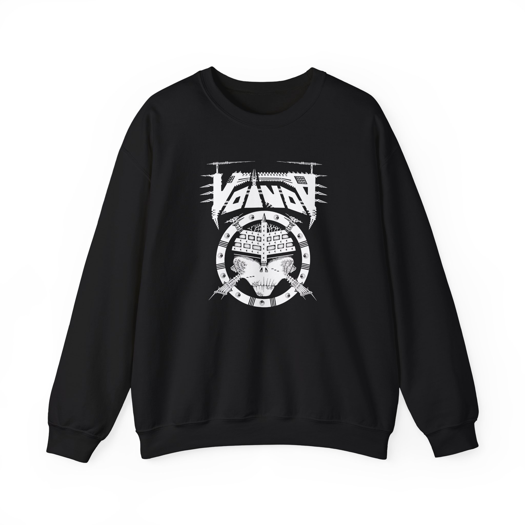 Voivod Skull 1987 Unisex Heavy Blendâ„¢ Crewneck Sweatshirt