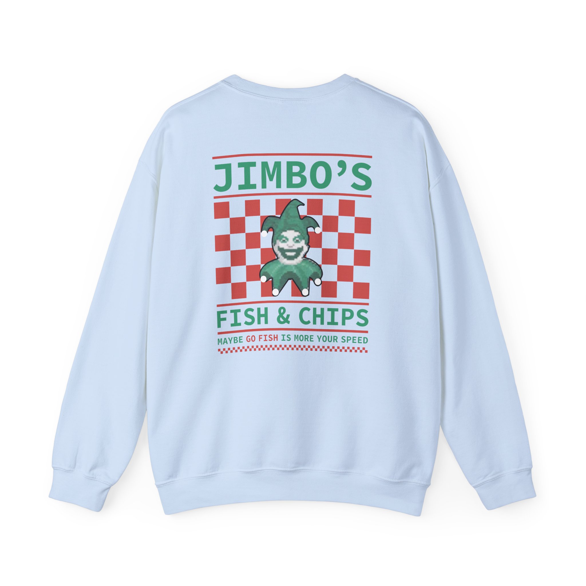 Balatro Jimbo’s Fish & Chips Unisex Heavy Blend™ Crewneck Sweatshirt