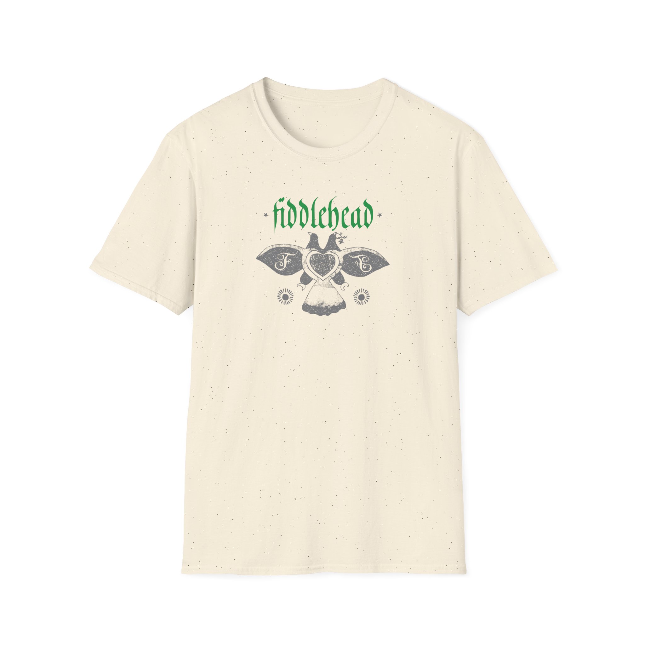 Fiddlehead Dove Unisex Softstyle T-Shirt