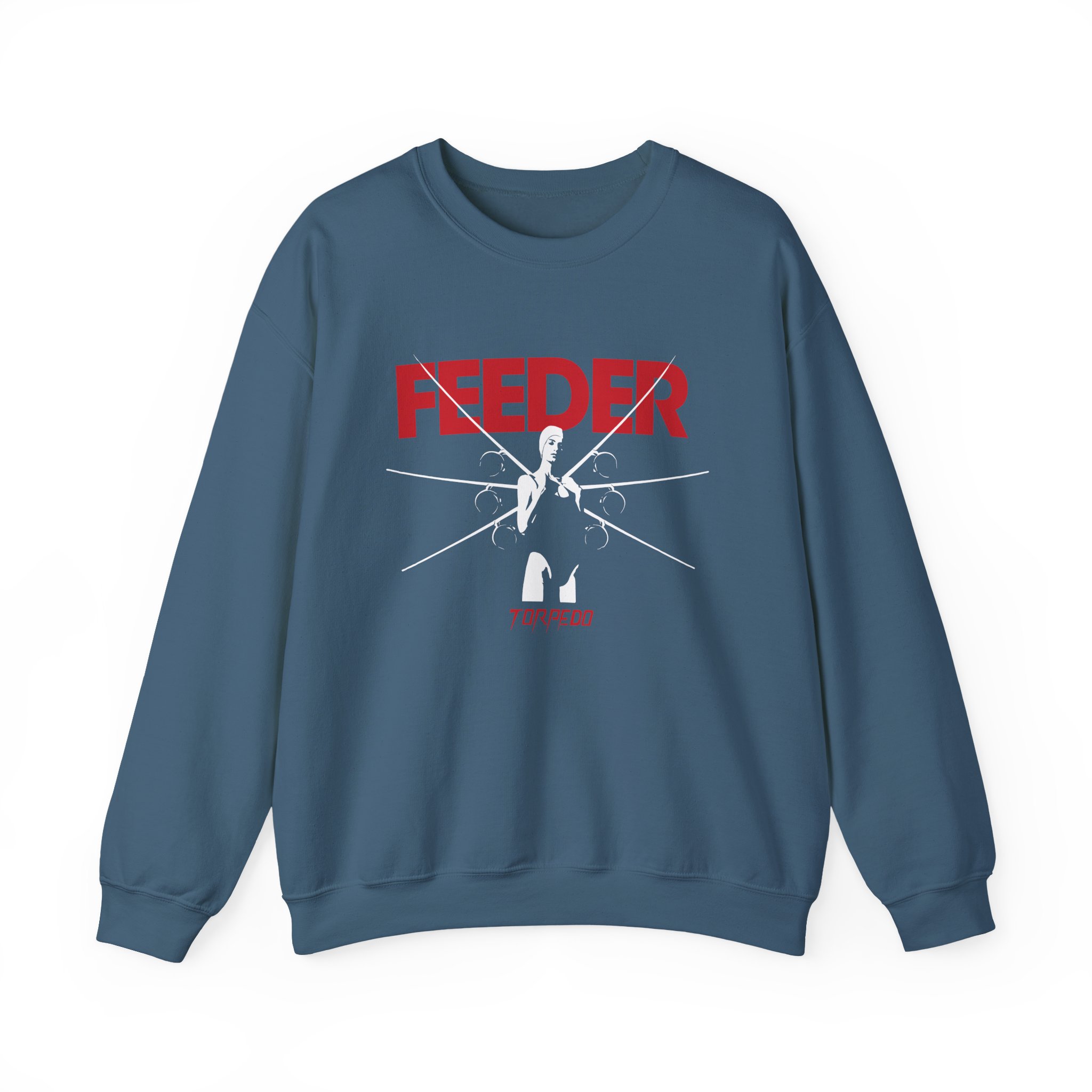 Feeder Torpedo Unisex Heavy Blendâ„¢ Crewneck Sweatshirt