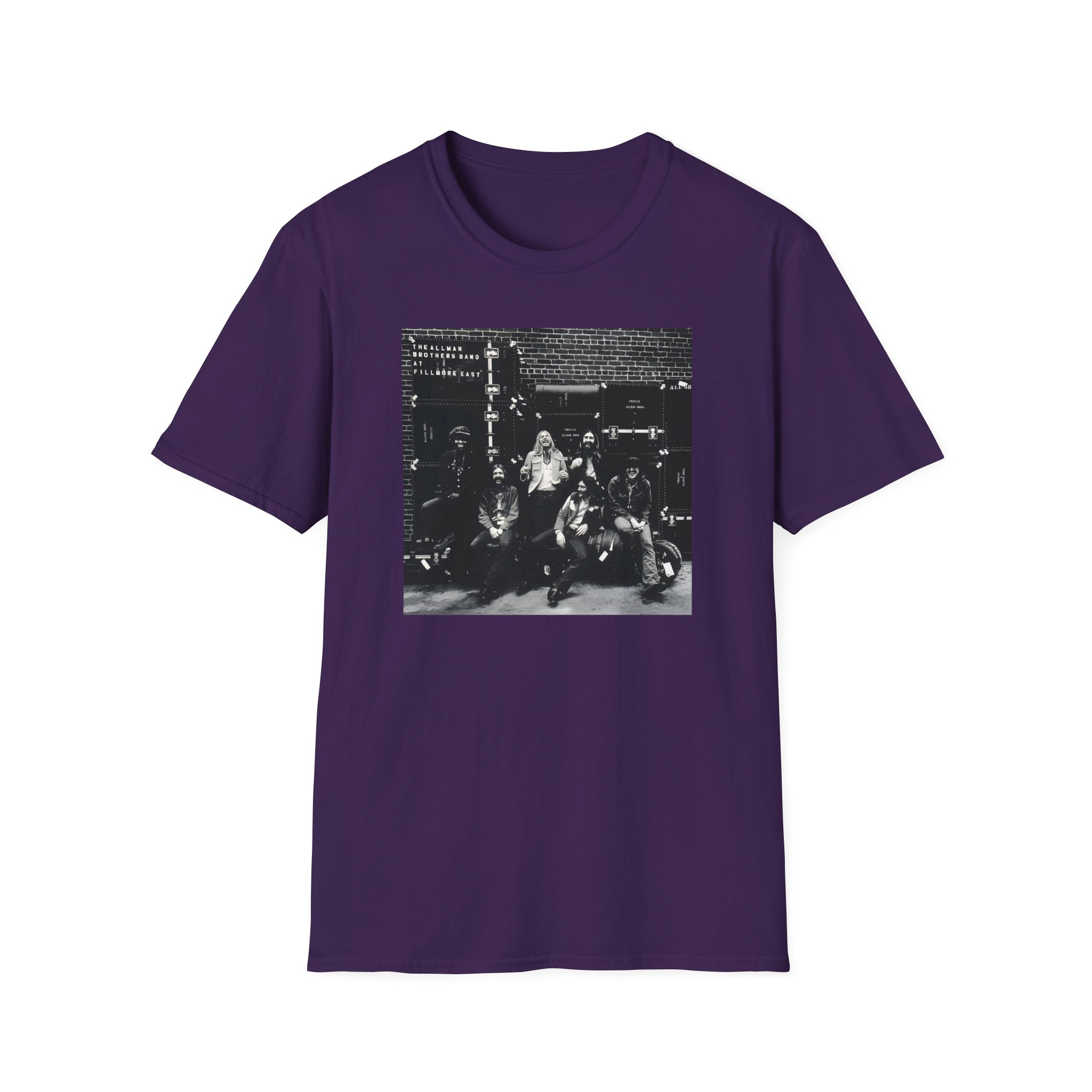 The Allman Brothers Band Fillmore East Unisex Softstyle T-Shirt