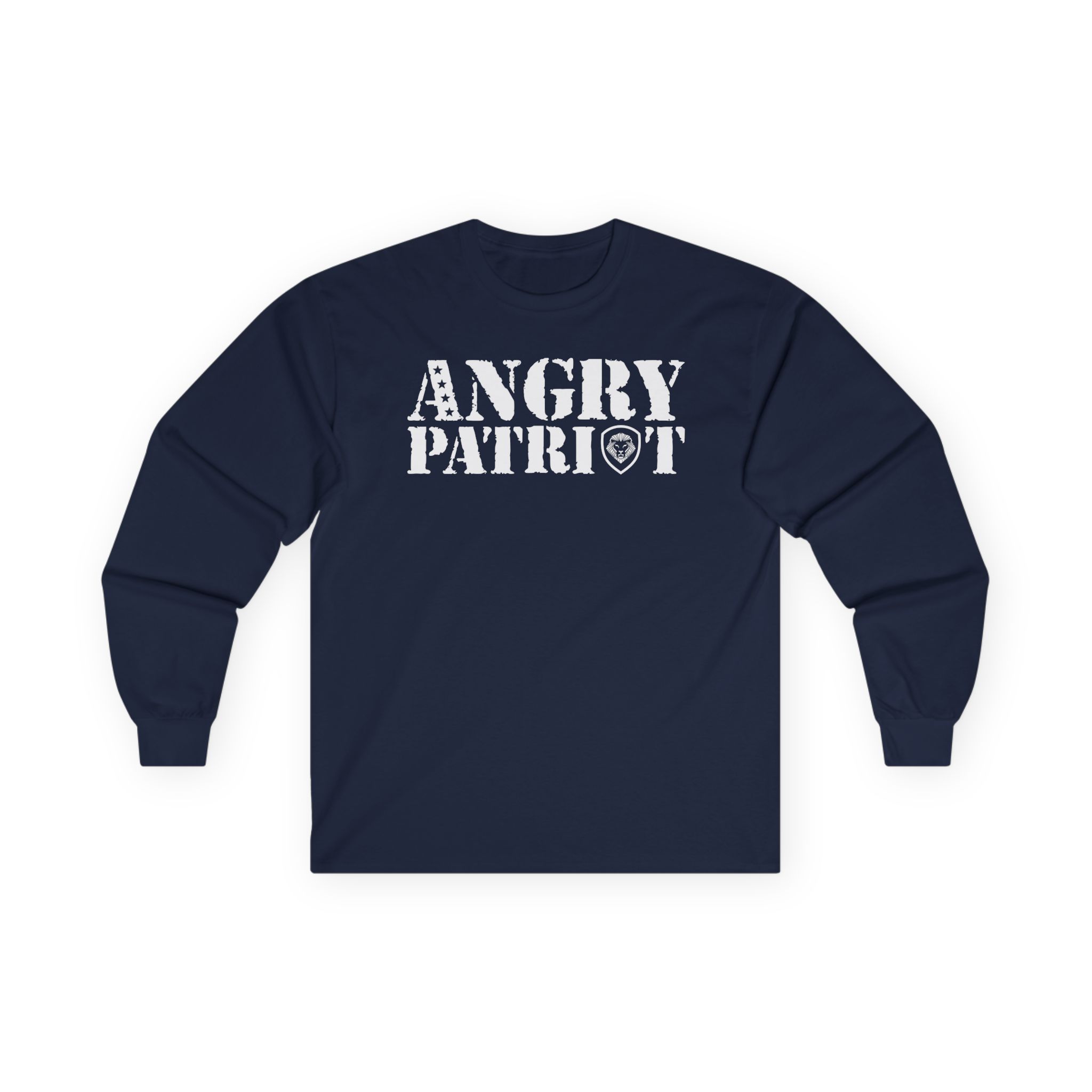 Valuetainment Angry Patriot Unisex Ultra Cotton Long Sleeve Tee