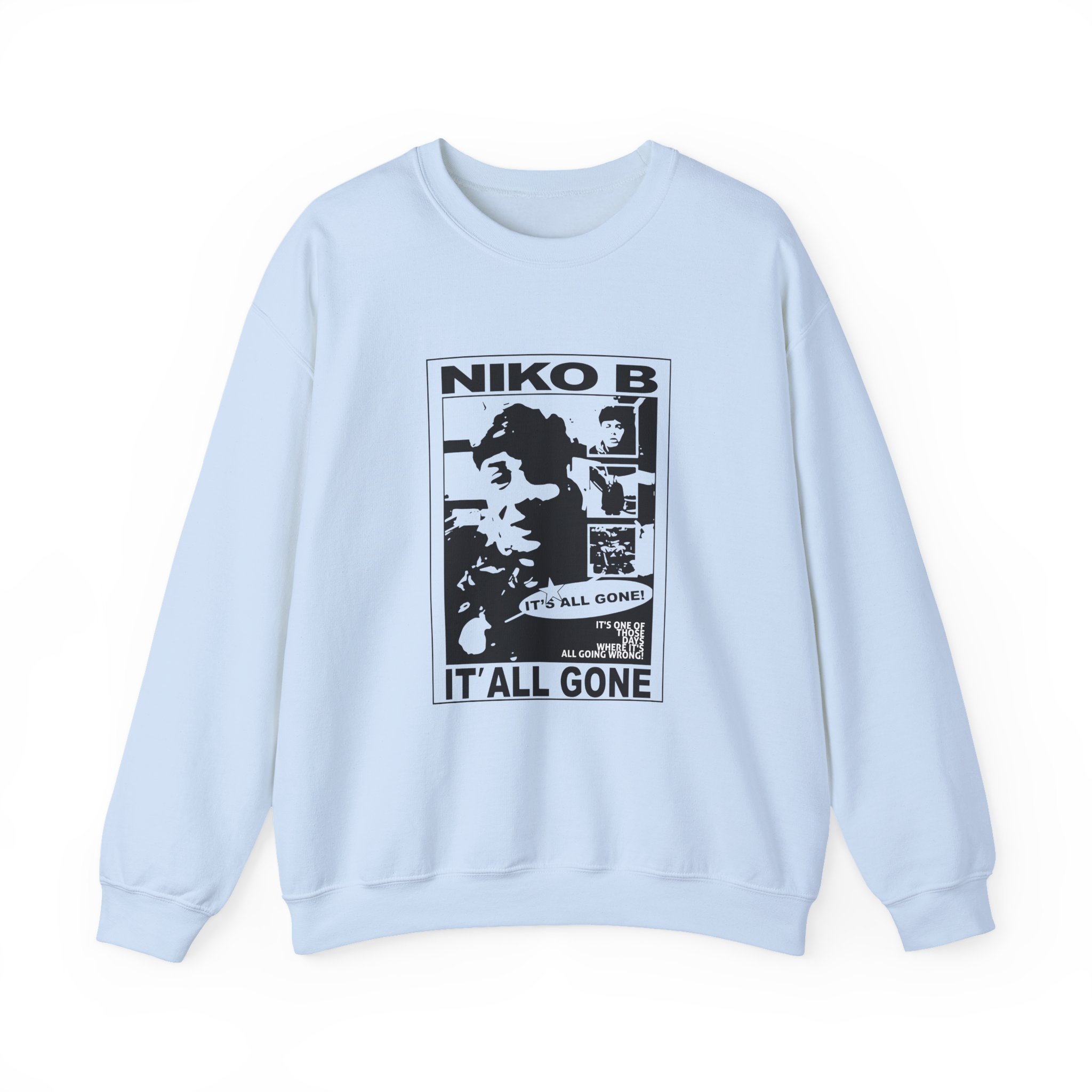 Niko B Its All Gone Unisex Heavy Blend Crewneck Sweatshirt