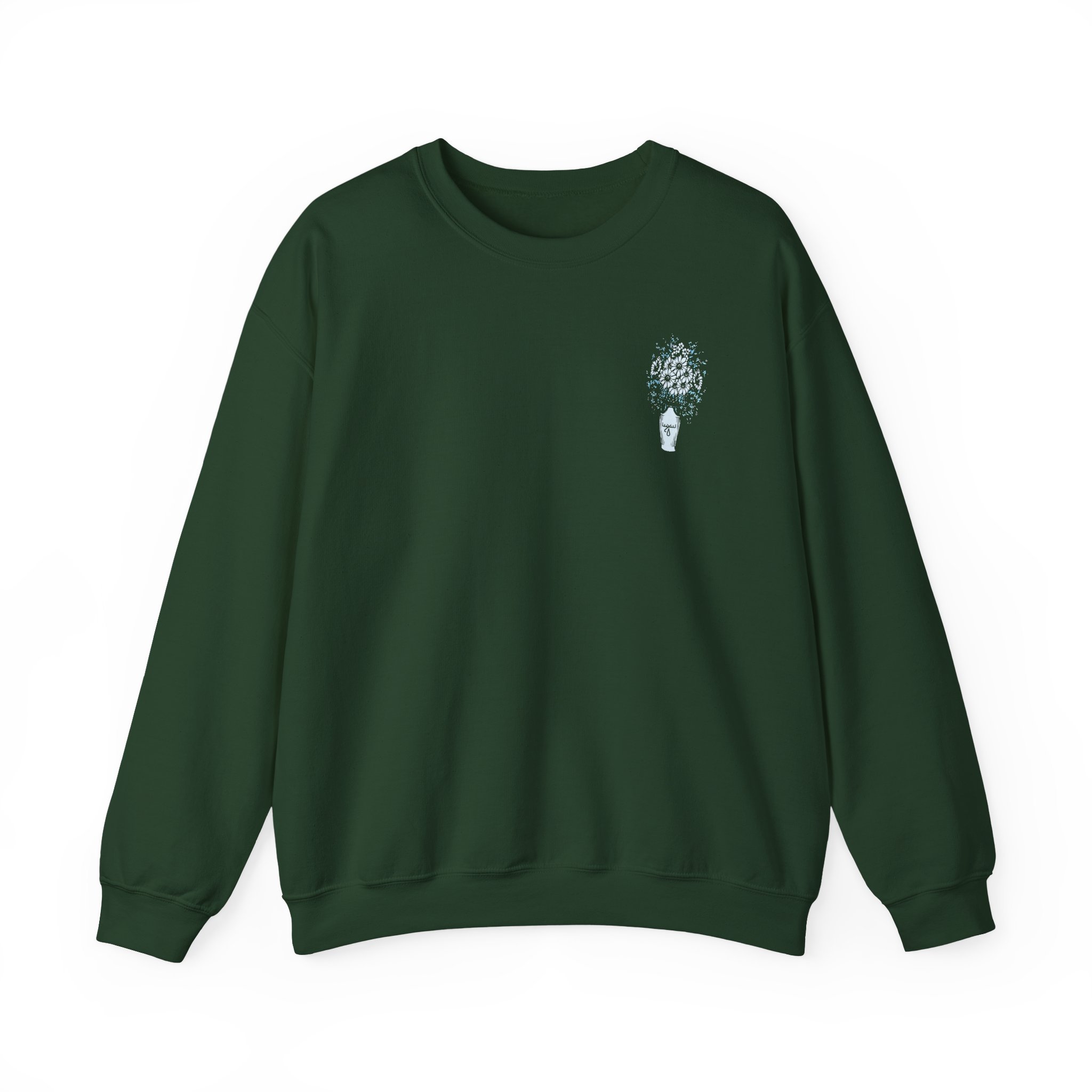 Moose Blood Vase Unisex Heavy Blendâ„¢ Crewneck Sweatshirt