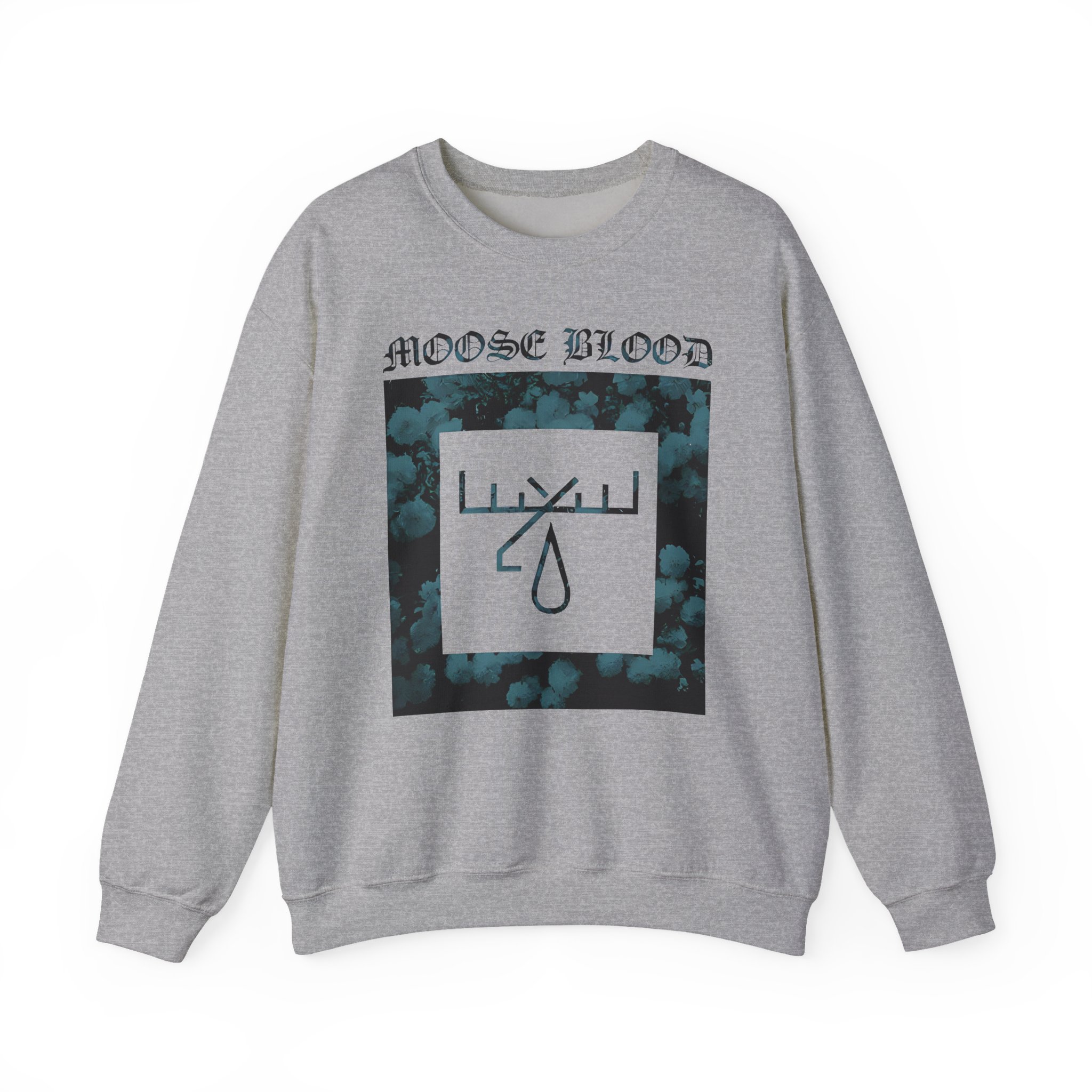 Moose Blood Garden Logo Unisex Heavy Blendâ„¢ Crewneck Sweatshirt