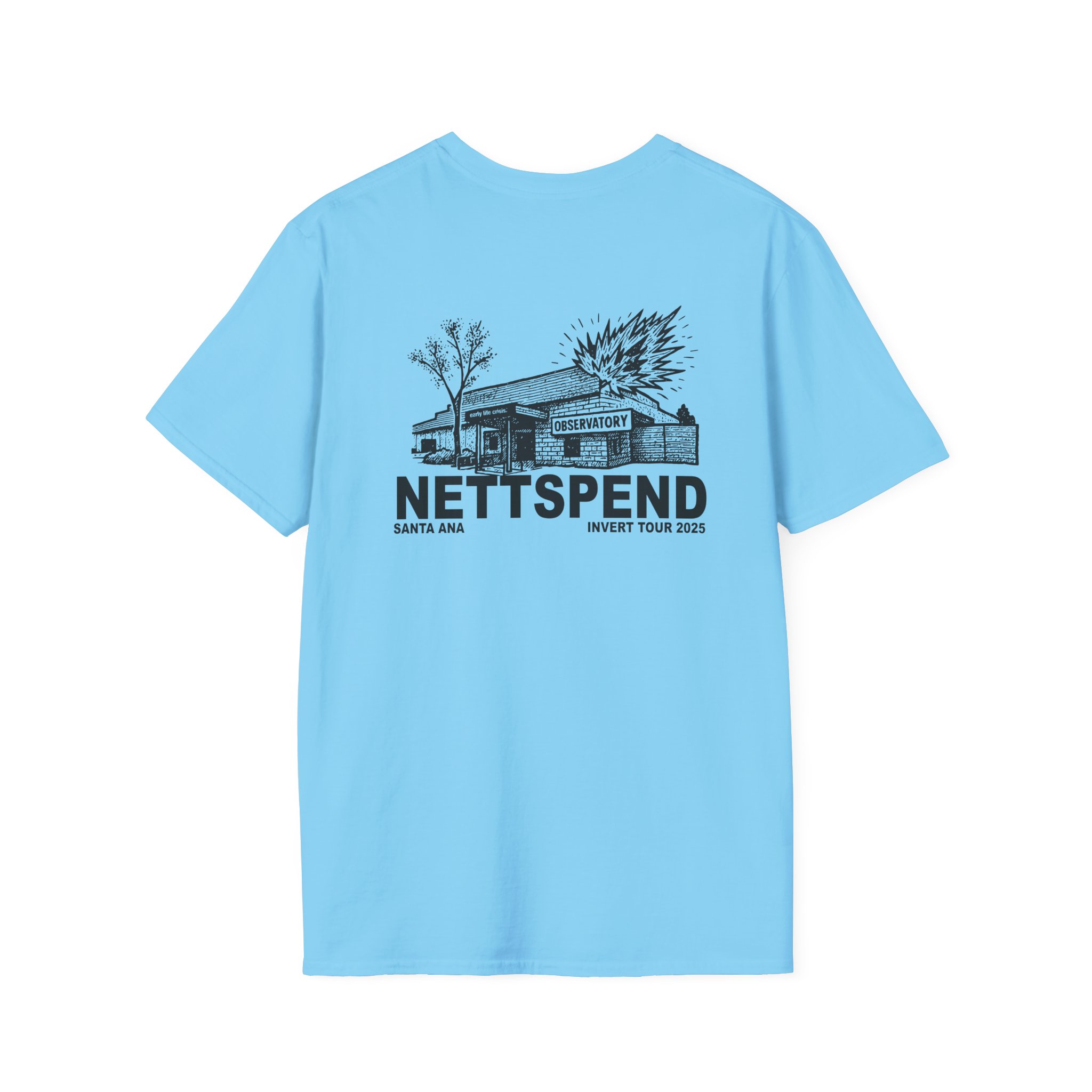 Nettspend Santa Ana Unisex Softstyle T-Shirt