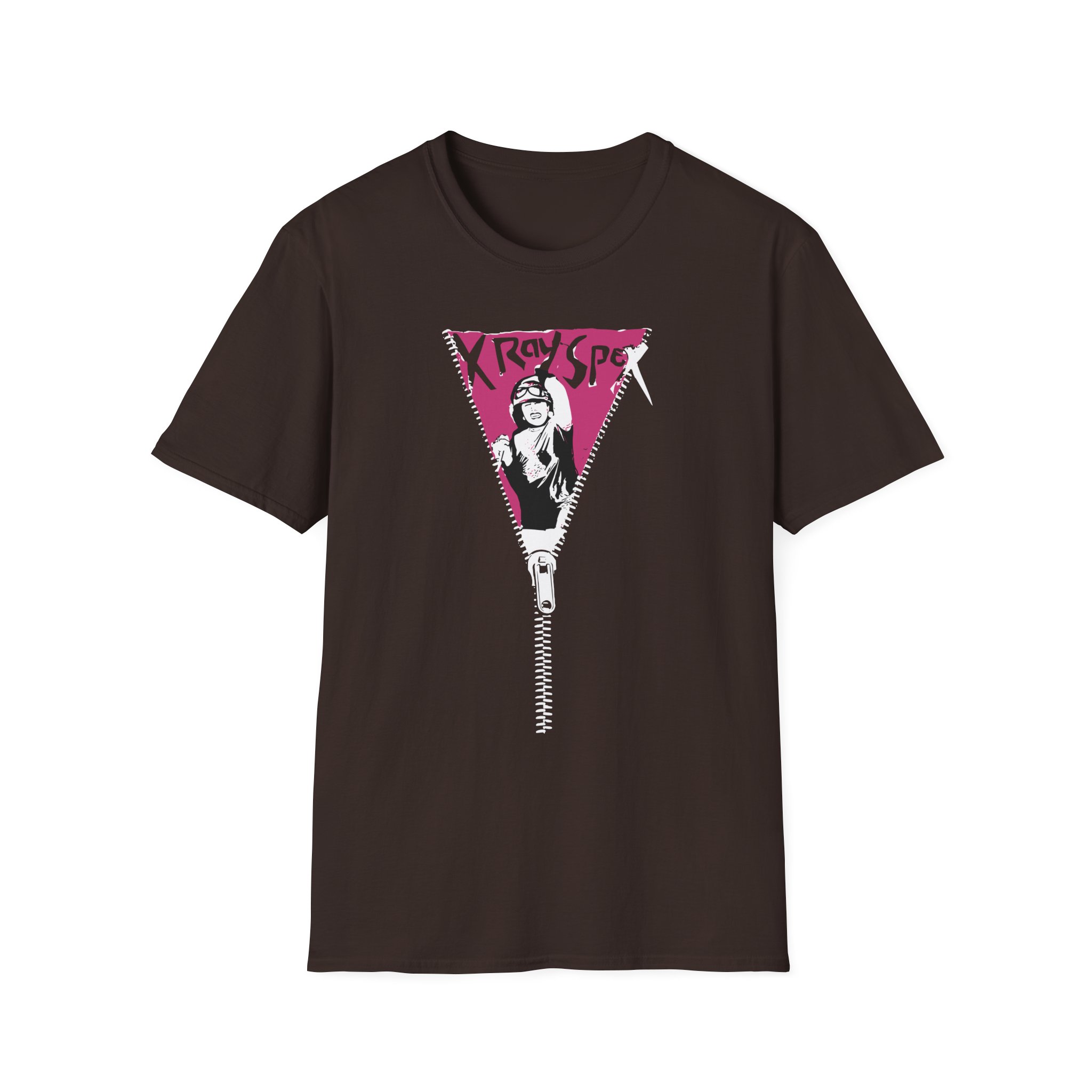 X-ray Spex Zipper Unisex Softstyle T-Shirt