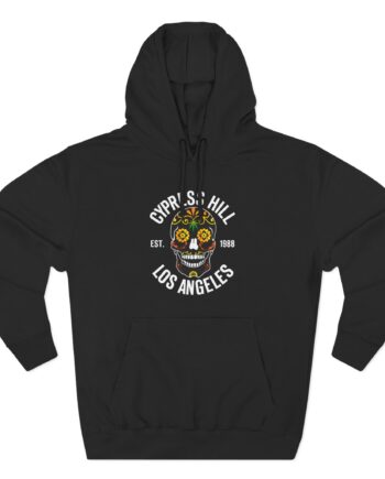 Cypress Hill Los Angeles Est 1988 Three-Panel Fleece Hoodie