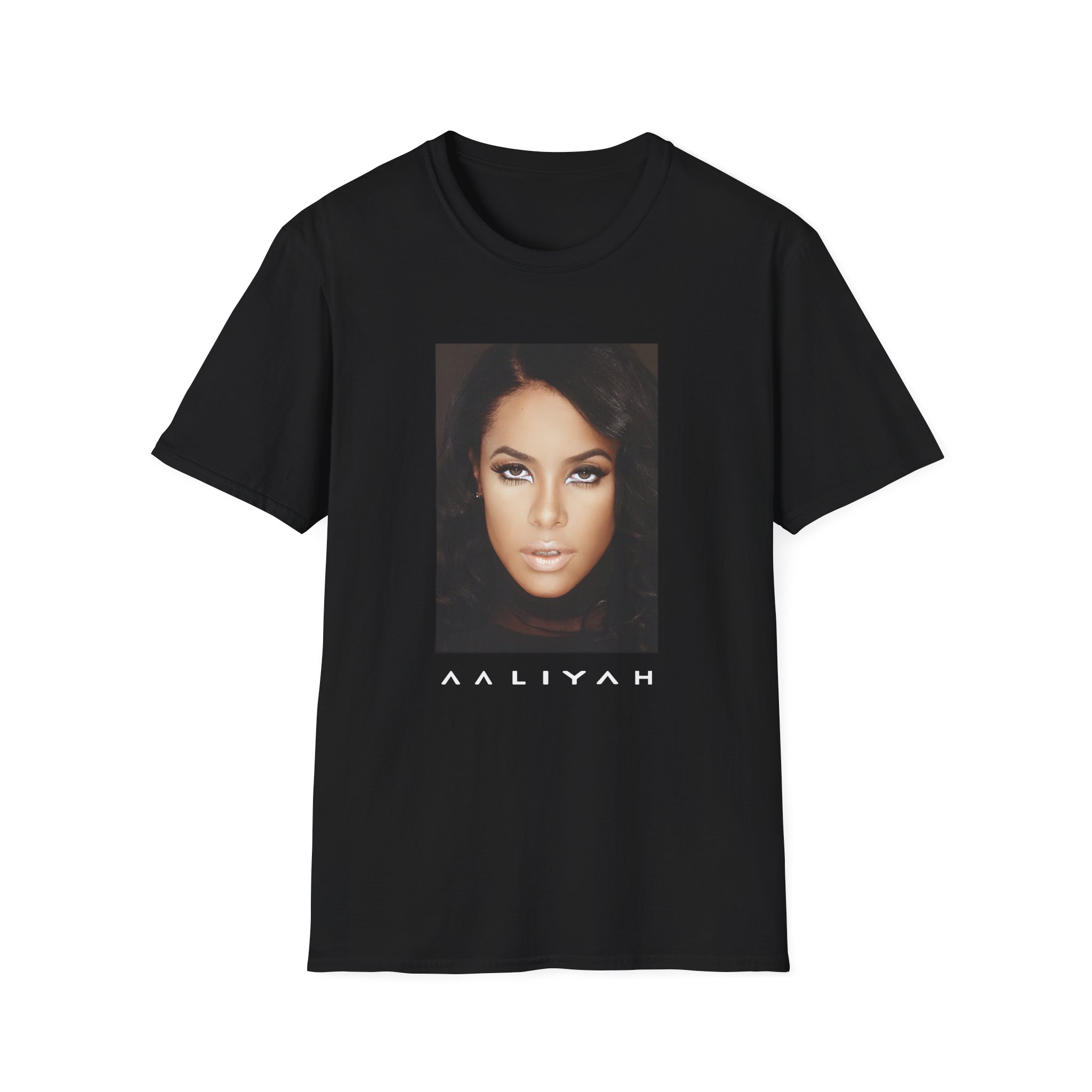 Aaliyah Self Self Titled Photo Unisex Softstyle T-shirt