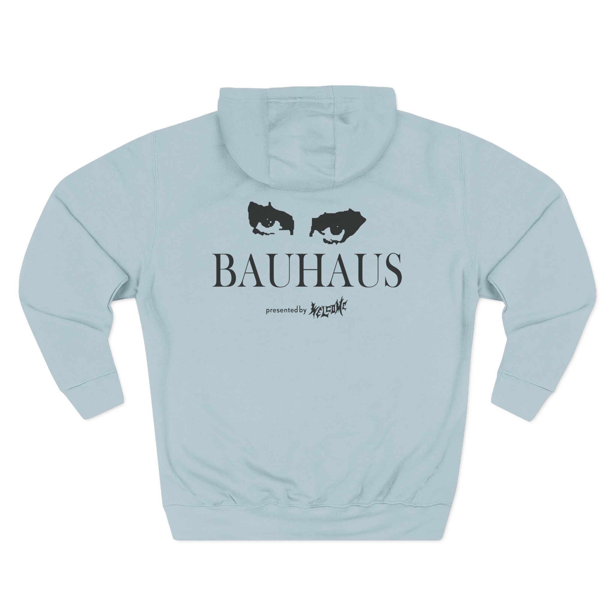 Bauhaus Three-Panel Fleece Hoodie