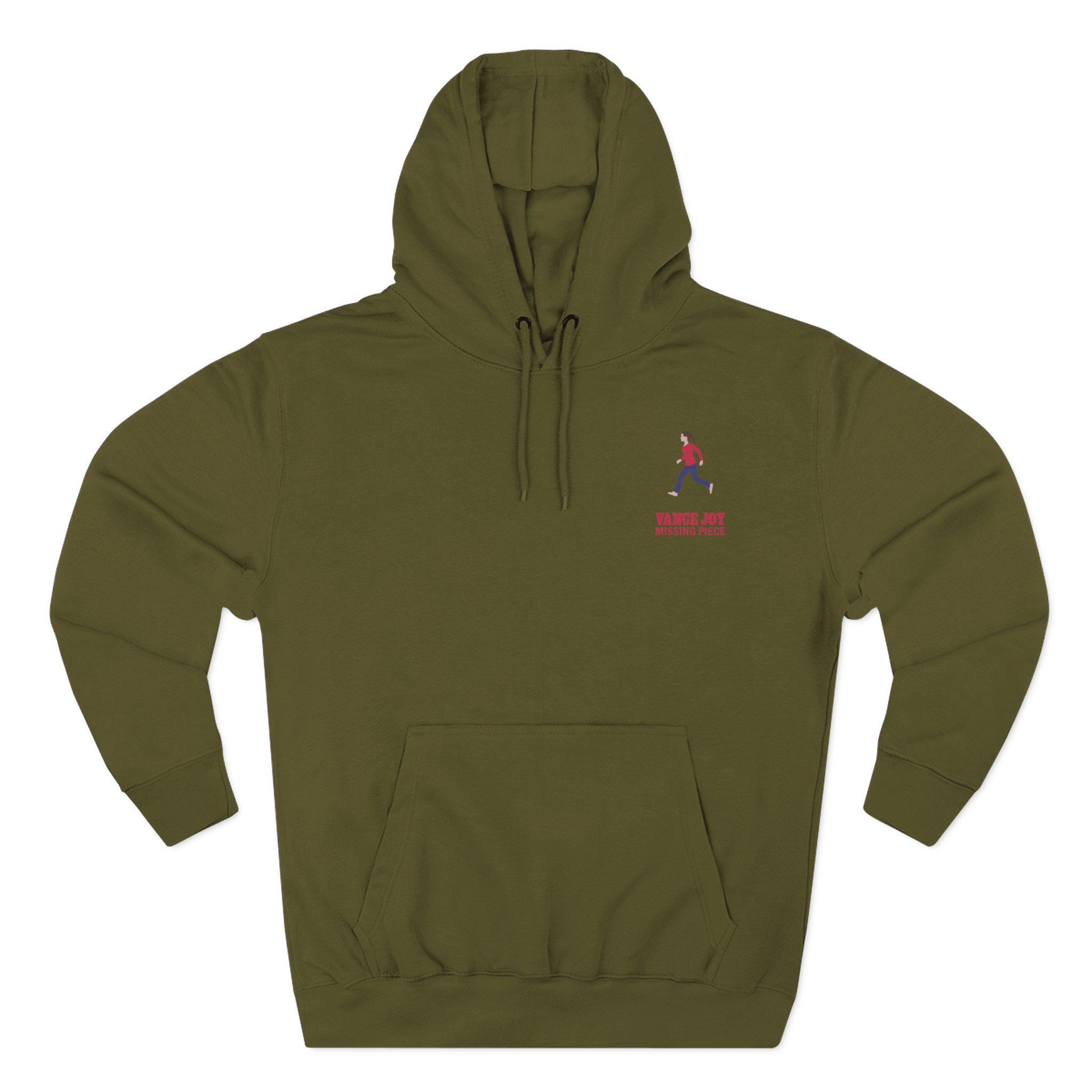 Vance Joy Running Girl Three-Panel Fleece Hoodie