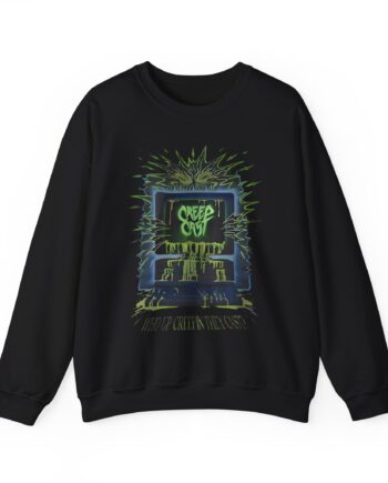 Creepcast Who Up Creepin Unisex Heavy Blend™ Crewneck Sweatshirt