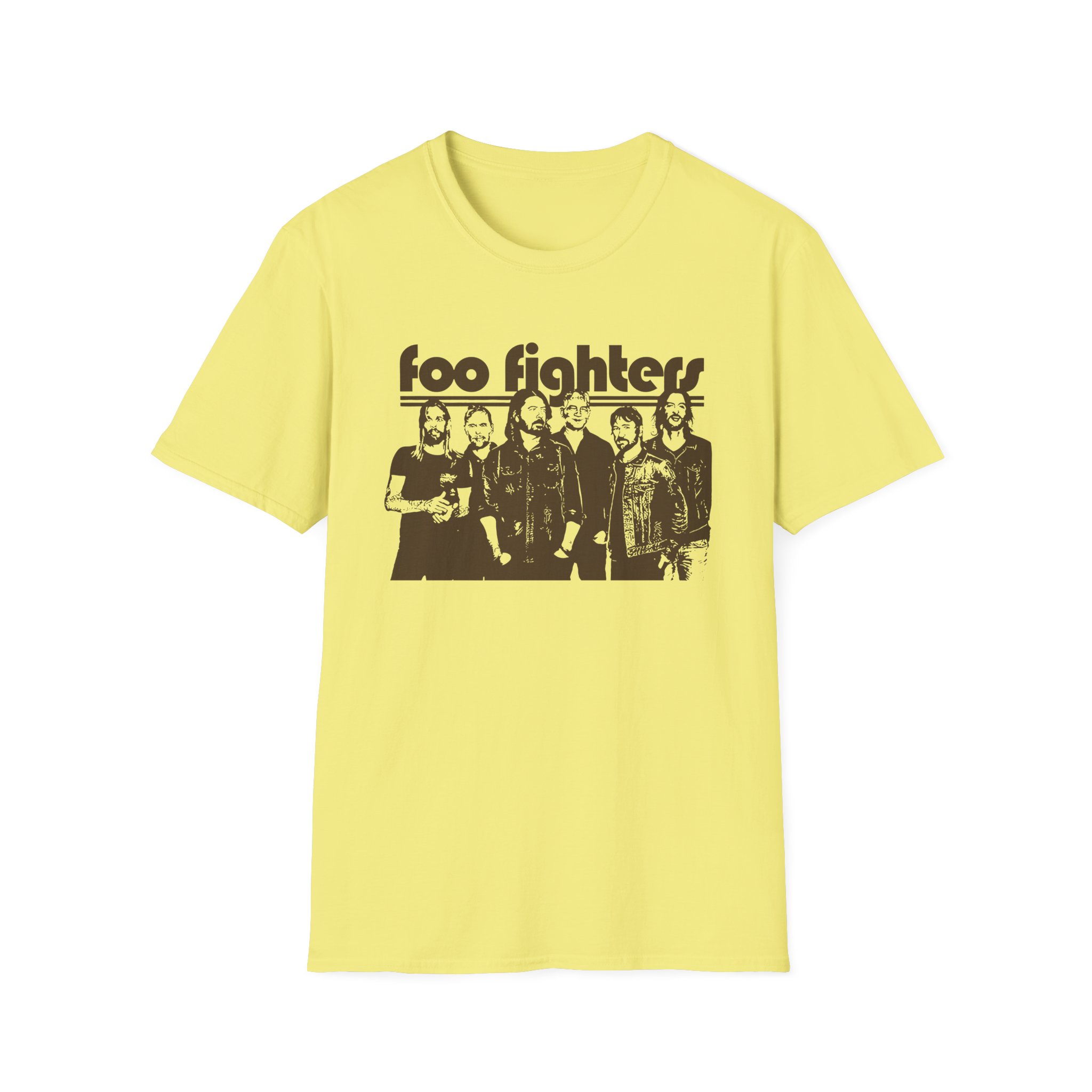 Foo Fighters Retro Vibes Unisex Softstyle T-Shirt