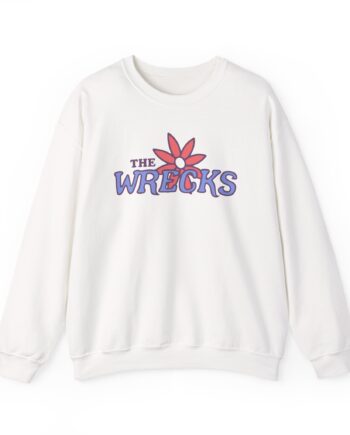The Wrecks Floral Unisex Heavy Blend™ Crewneck Sweatshirt