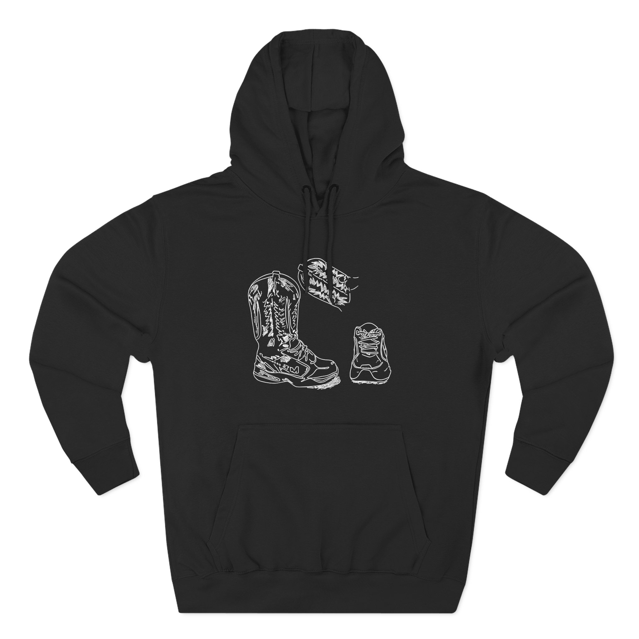 Jessie Murph Snoot Sneaker Three-Panel Fleece Hoodie