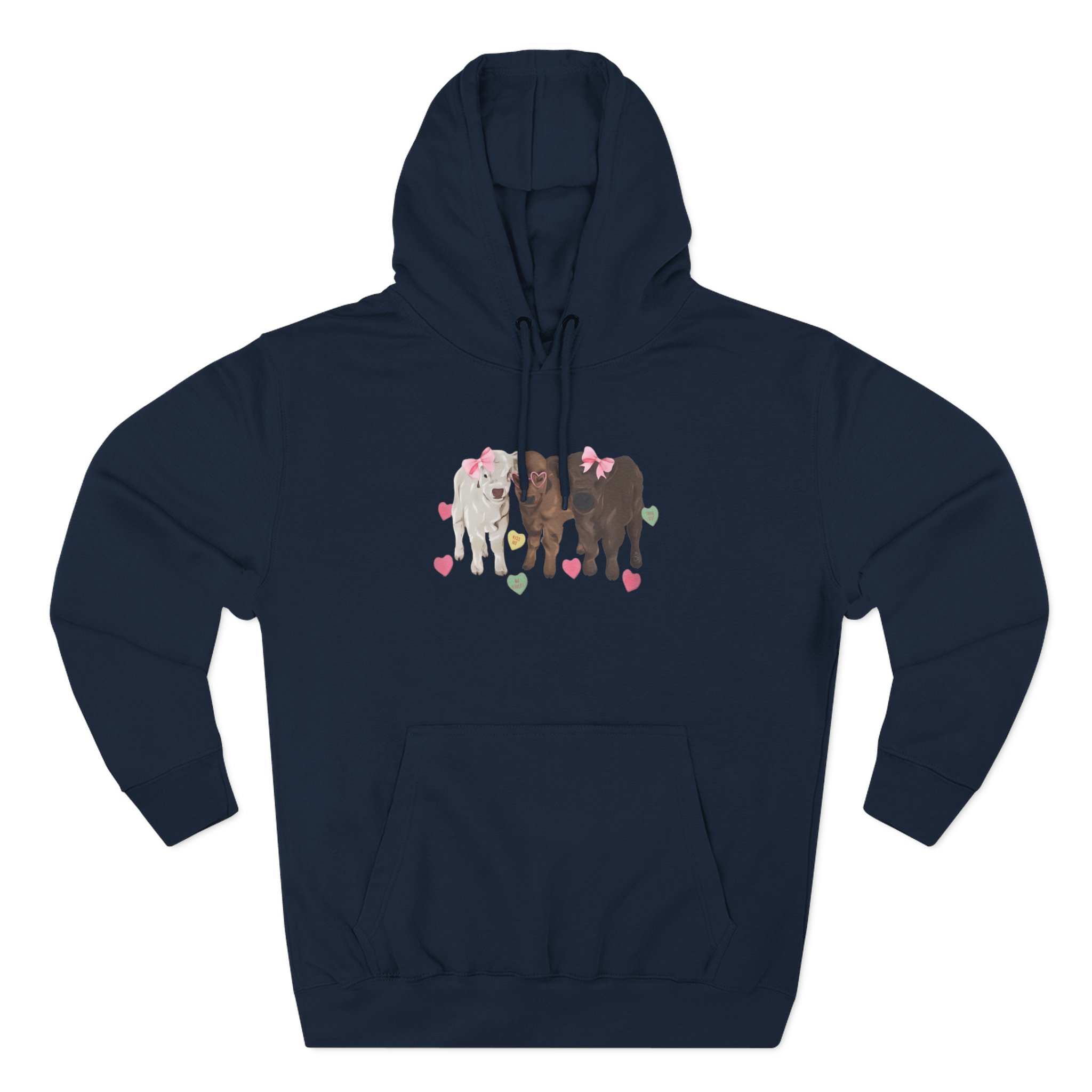 Katie Van Slyke Busy Little Bees Three-Panel Fleece Hoodie