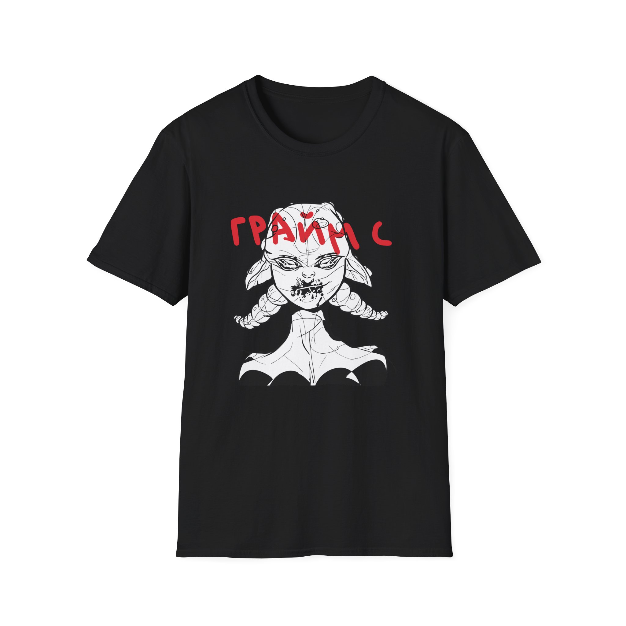 Grimes Unisex Softstyle T-shirt