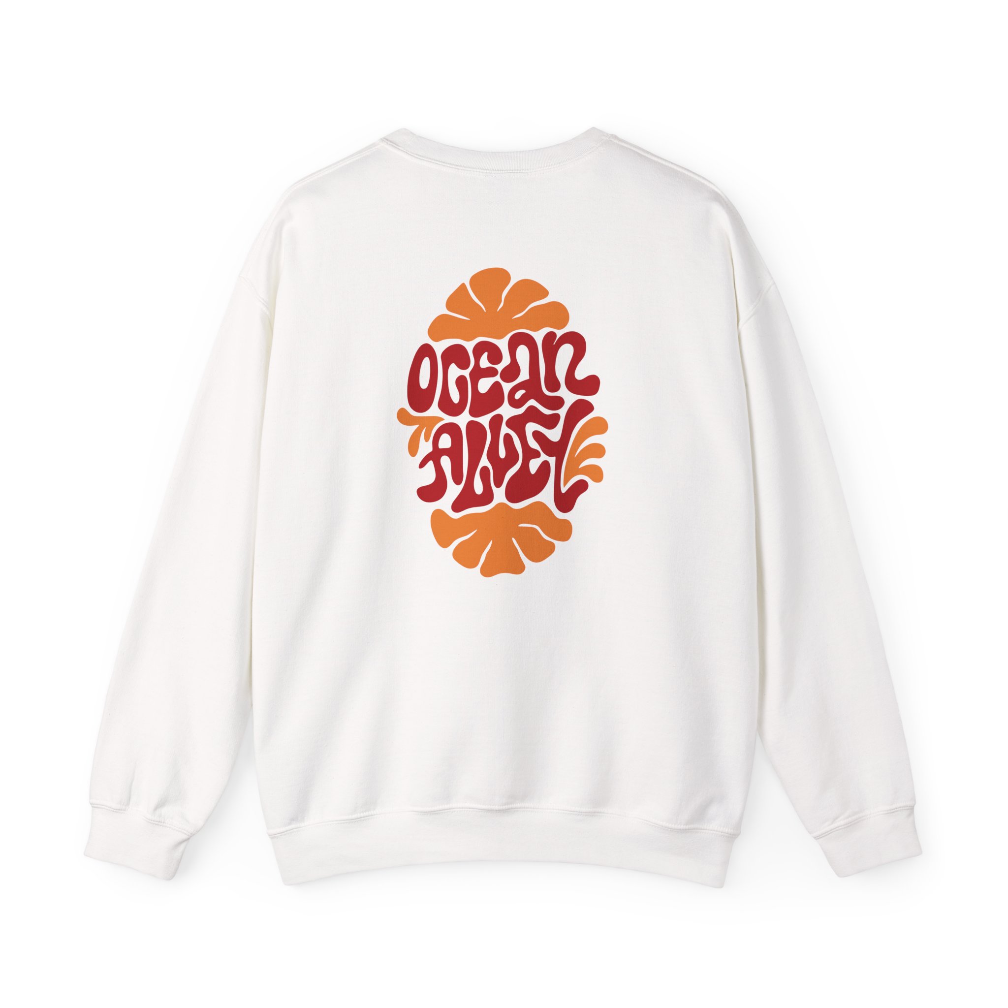 Ocean Alley Cracked Egg Unisex Heavy Blendâ„¢ Crewneck Sweatshirt