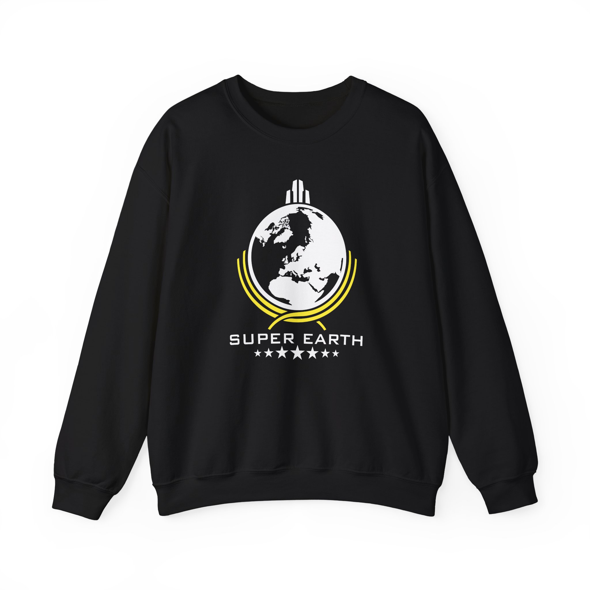 Helldivers Super Earth Unisex Heavy Blendâ„¢ Crewneck Sweatshirt